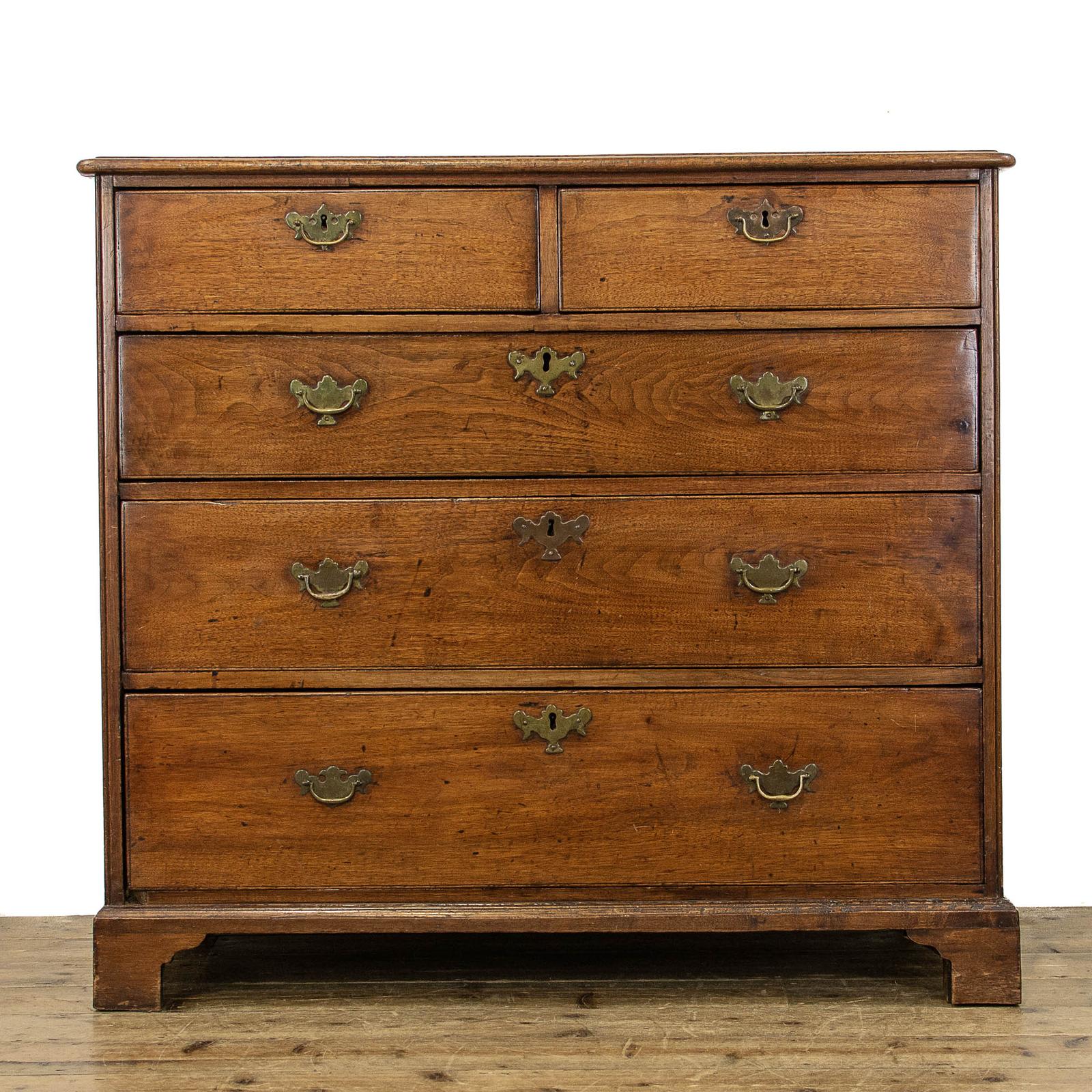 Georgian Antique Elm Chest of Drawers (1 of 11) Georgian Antique Elm Chest of Drawers (1 of 11)