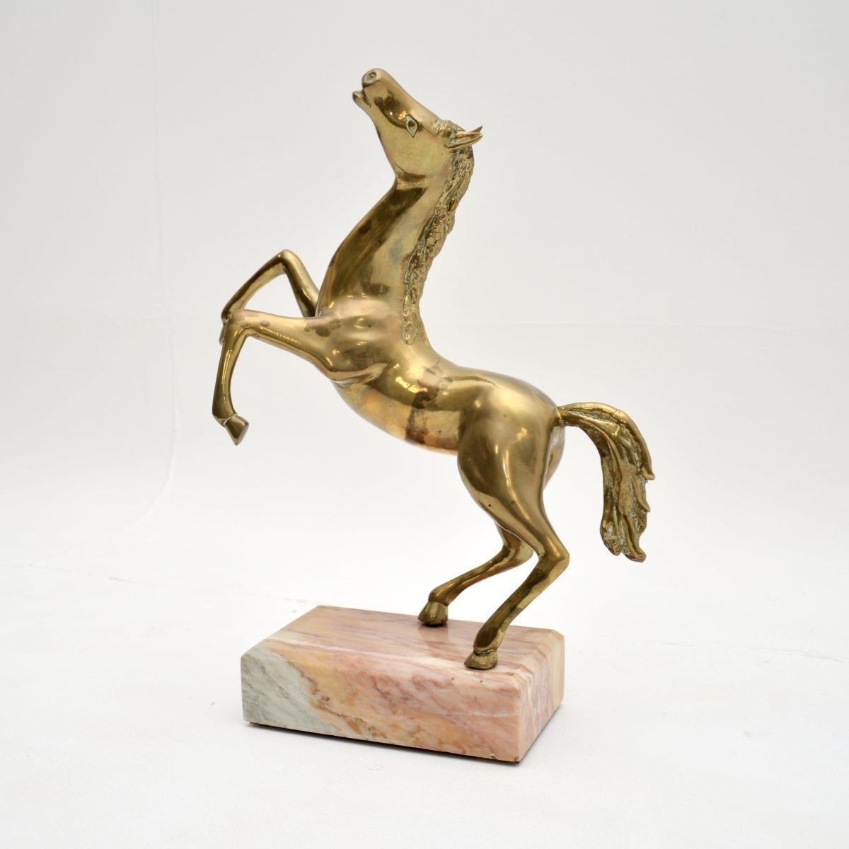 Vintage Italian Bronze Horse Sculpture (1 of 9) Vintage Italian Bronze Horse Sculpture (1 of 9)