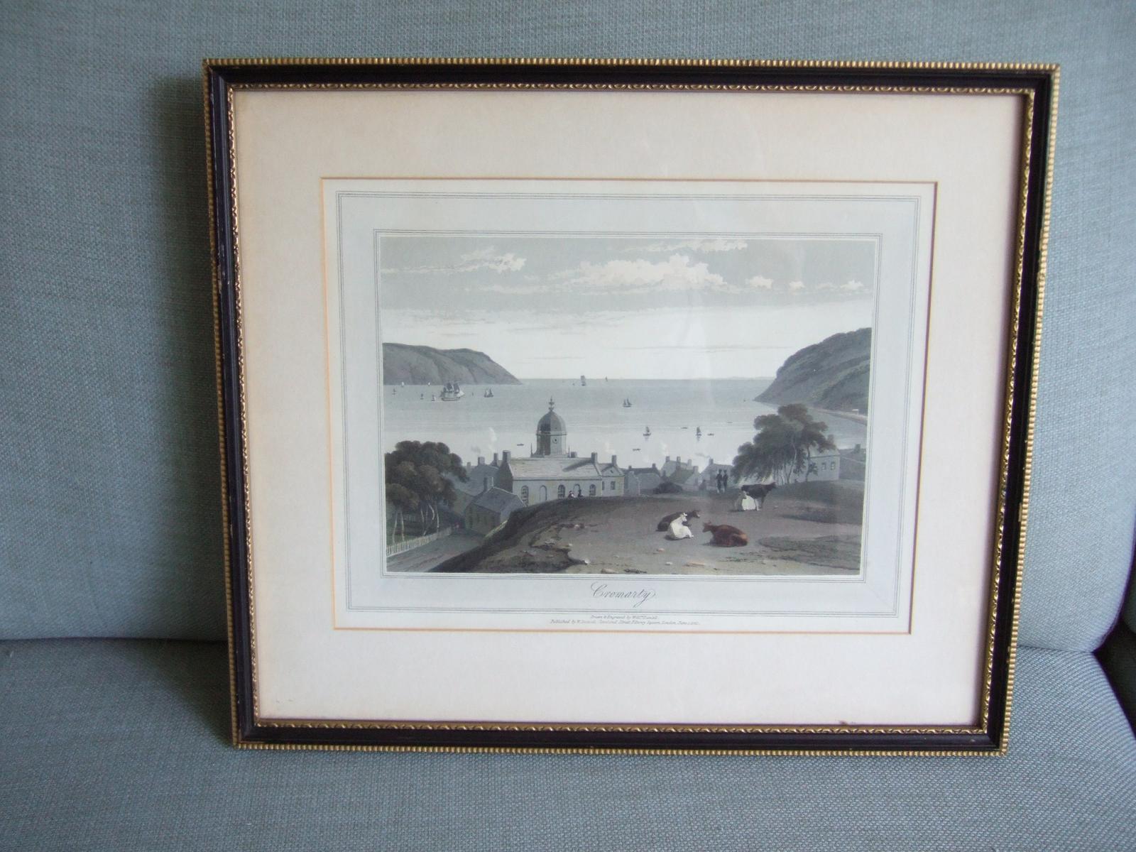 William Daniell RA : Engraving of Cromarty from "A Voyage Round Great Britain" (1 of 4) William Daniell RA : Engraving of Cromarty from "A Voyage Round Great Britain" (1 of 4)