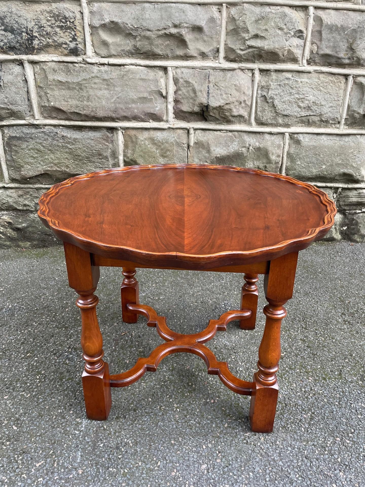 Antique Walnut Coffee Table (1 of 5)