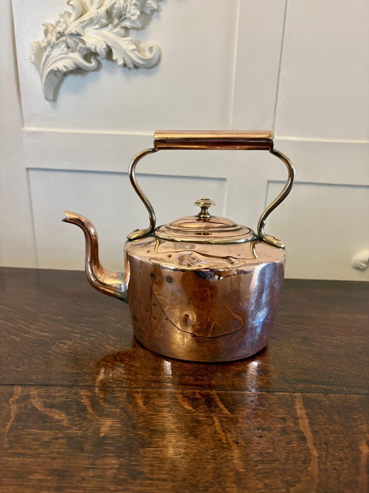 Antique George III Copper Kettle (1 of 6)
