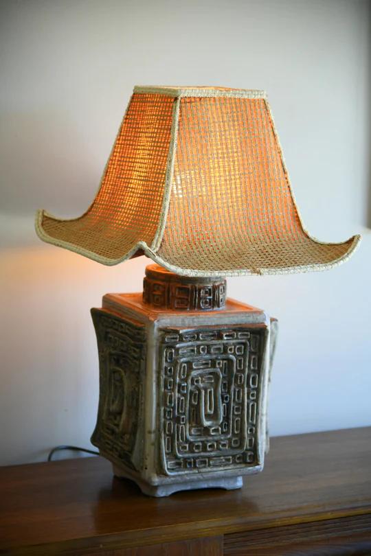 Large Studio Pottery Table Lamp (1 of 12)
