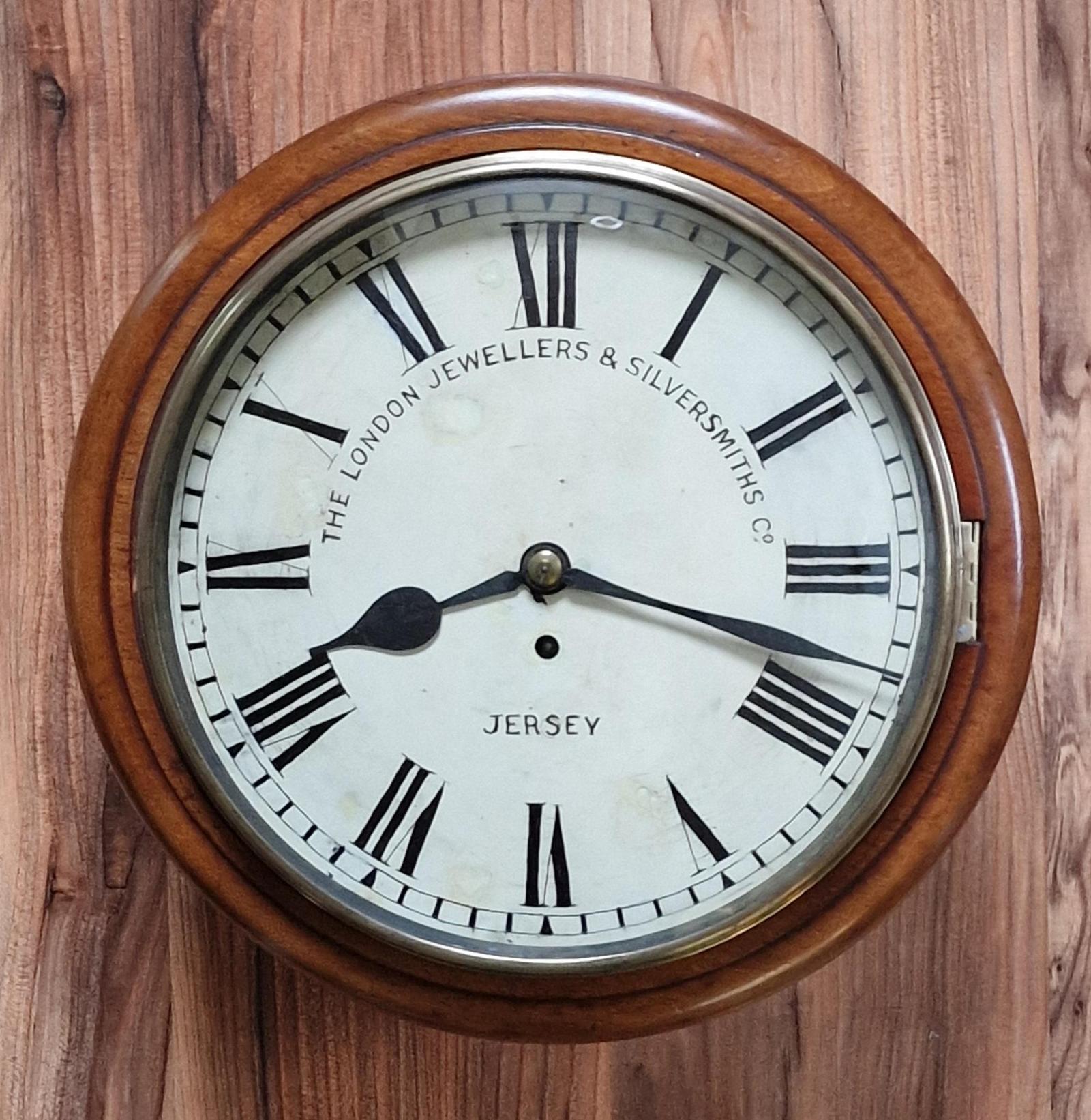 Jersey Dial Wall Clock Fusee (1 of 5)