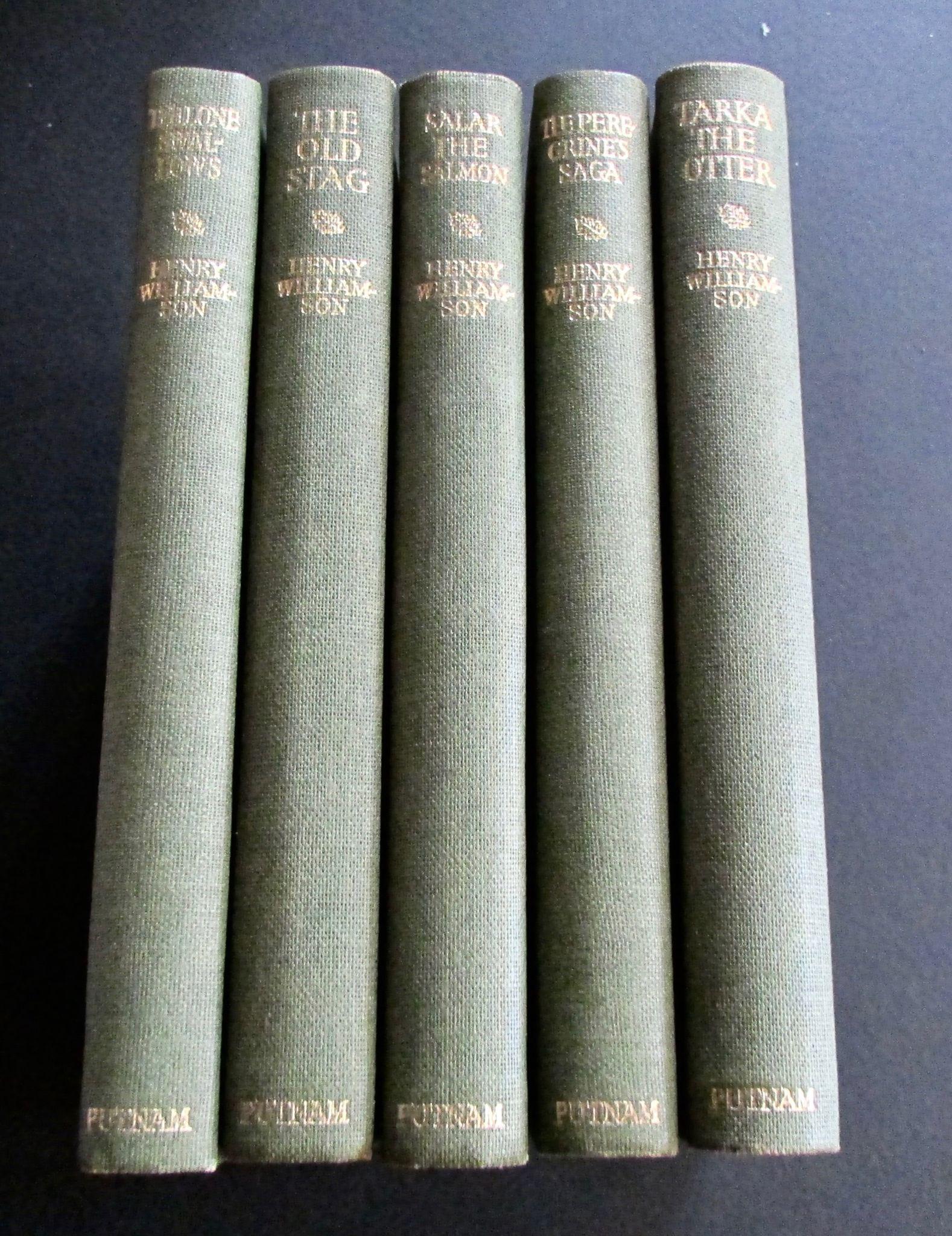 1945 Henry Williamson Limited Edition Natural History Set, Illustrated by C. F. Tunnicliffe (1 of 4) 1945 Henry Williamson Limited Edition Natural History Set, Illustrated by C. F. Tunnicliffe (1 of 4)