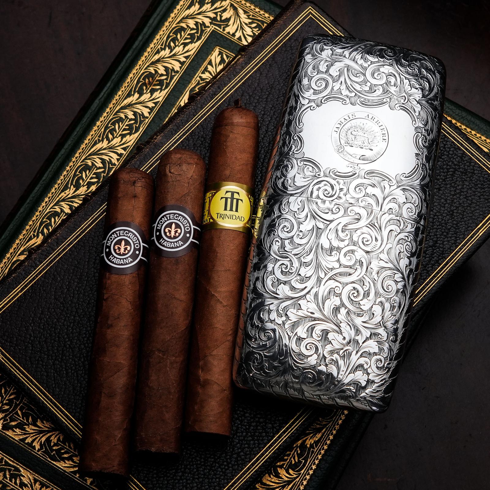 Antique Victorian Solid Sterling Silver Cigar Cheroot Case - Nathaniel Mills 1841 (1 of 32)