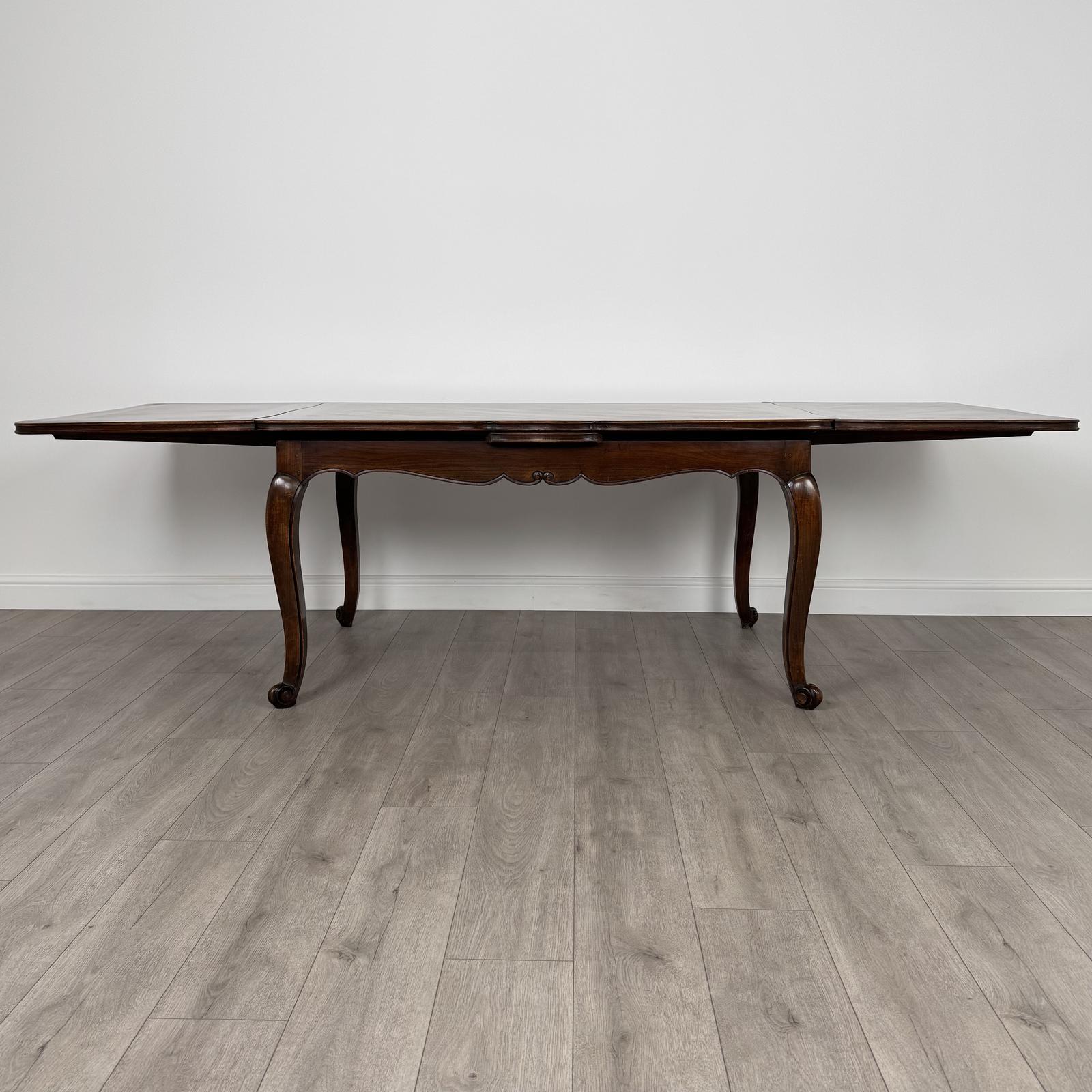 Antique 20th Century French Parquetry Draw Leaf Dining Table (1 of 8) Antique 20th Century French Parquetry Draw Leaf Dining Table (1 of 8)