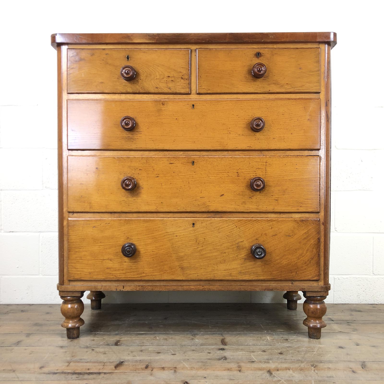 Victorian Oak Straight Front Chest of Drawers (1 of 9) Victorian Oak Straight Front Chest of Drawers (1 of 9)