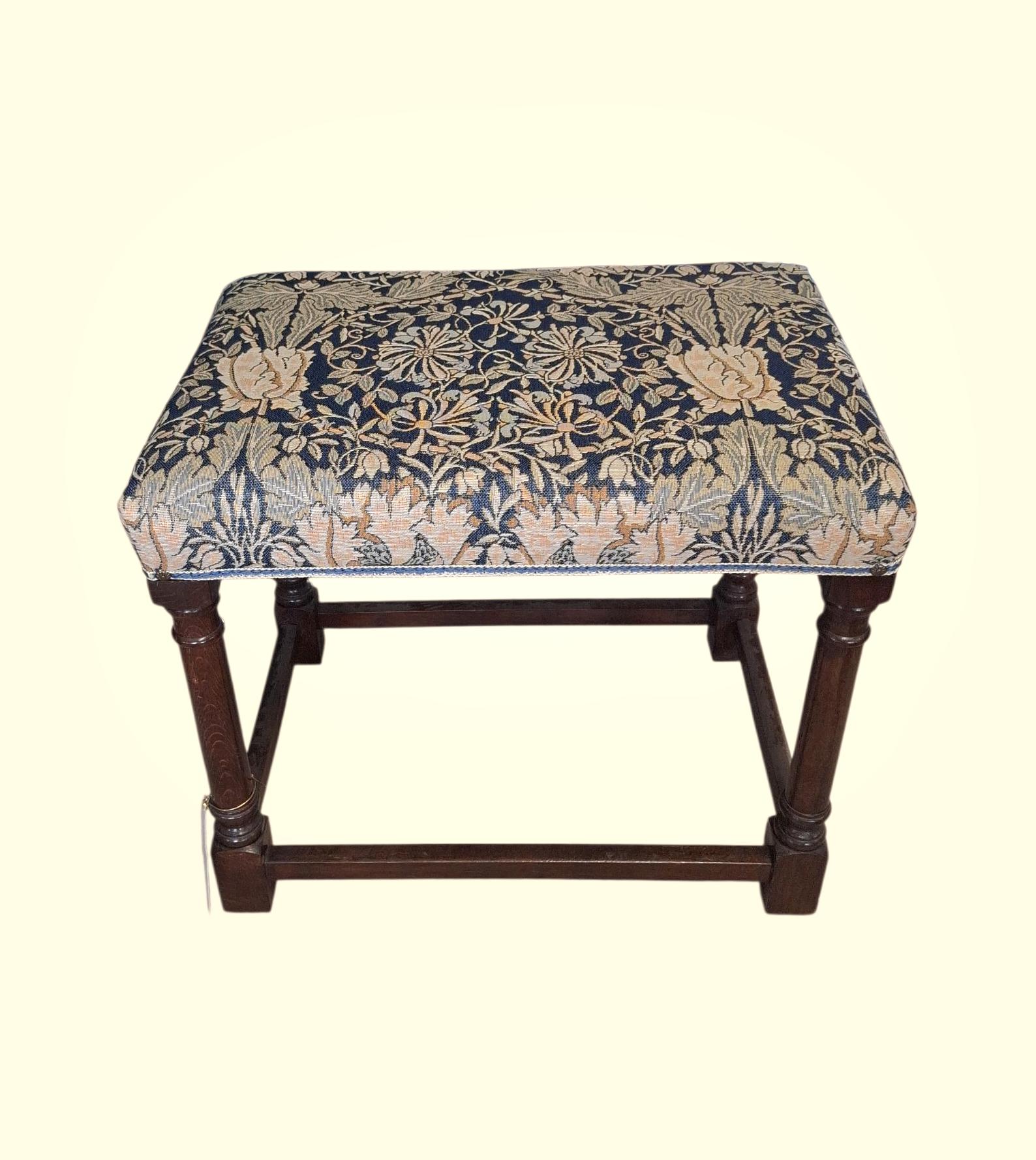 Vintage Parker Knoll Large Seat / Stool (1 of 4) Vintage Parker Knoll Large Seat / Stool (1 of 4)