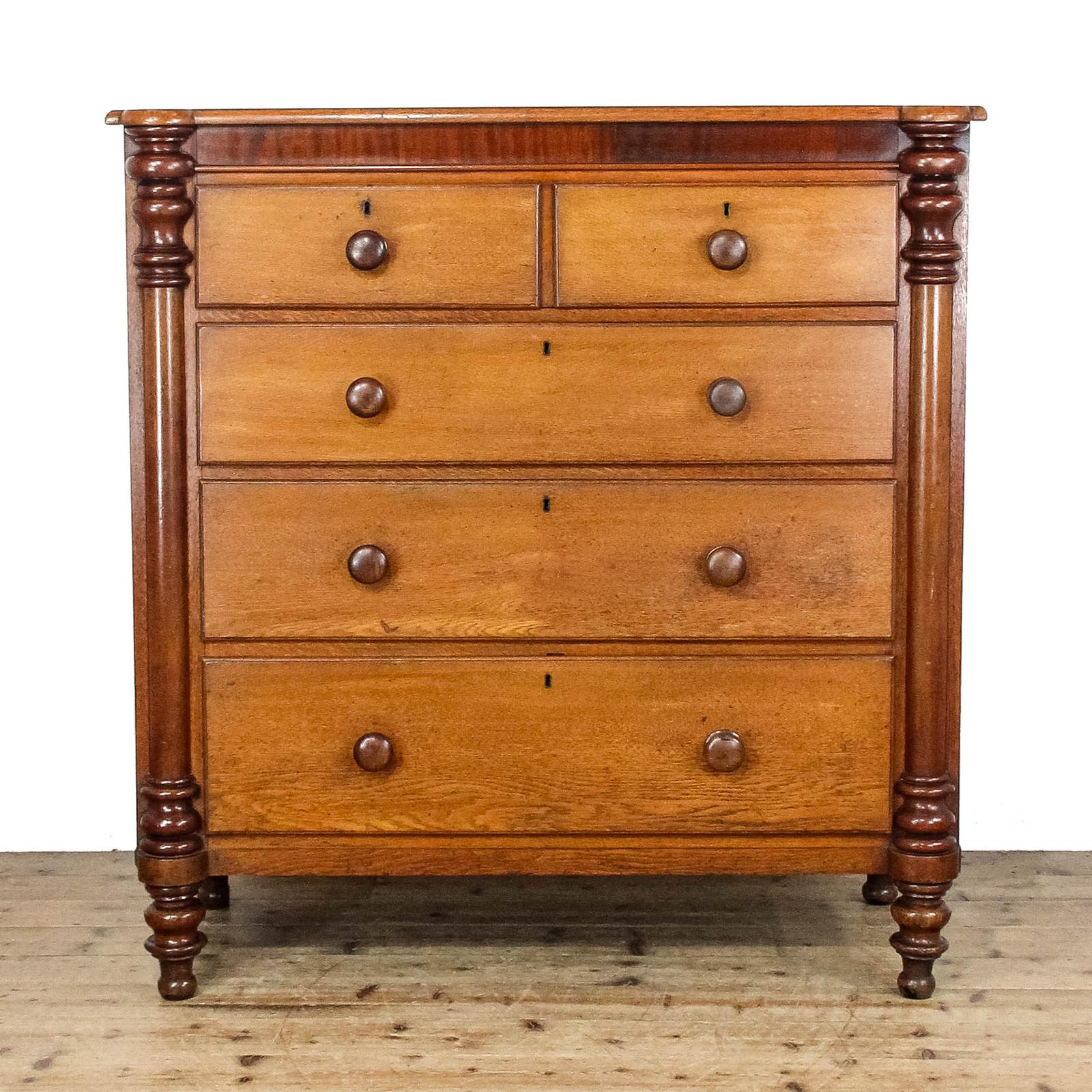 Antique Victorian Oak & Mahogany Chest of Drawers (1 of 10) Antique Victorian Oak & Mahogany Chest of Drawers (1 of 10)