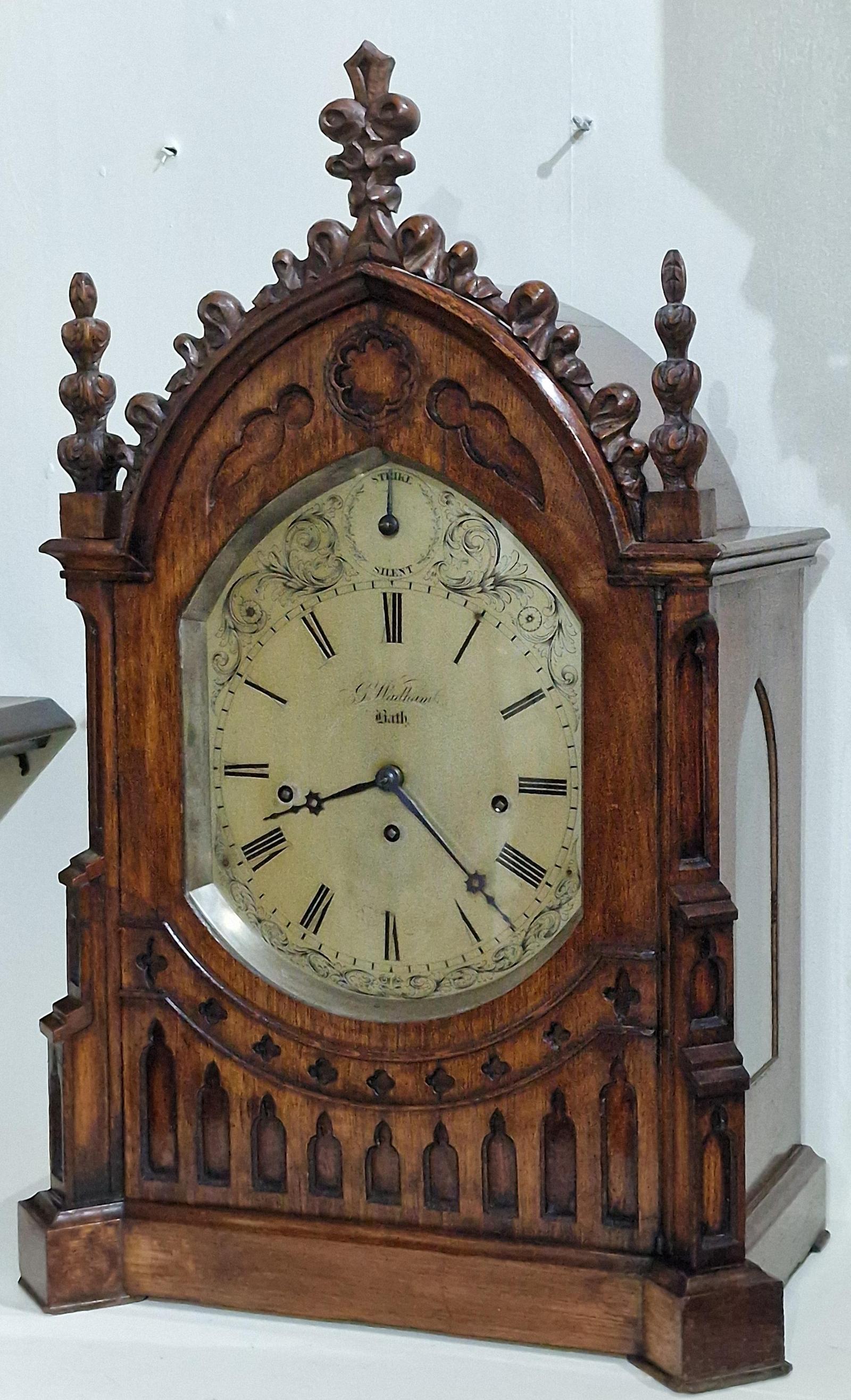 George Wadham, Bath Triple Fusee Bracket/table Clock (1 of 9) George Wadham, Bath Triple Fusee Bracket/table Clock (1 of 9)