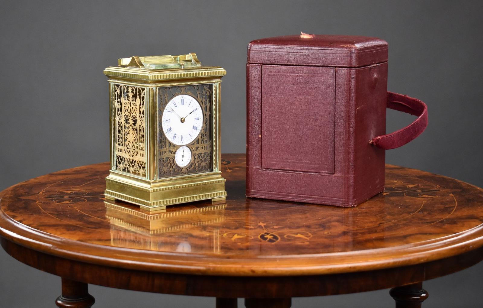 19th Century French Grand Sonnerie Carriage Clock, Hunt & Roskell (1 of 12) 19th Century French Grand Sonnerie Carriage Clock, Hunt & Roskell (1 of 12)