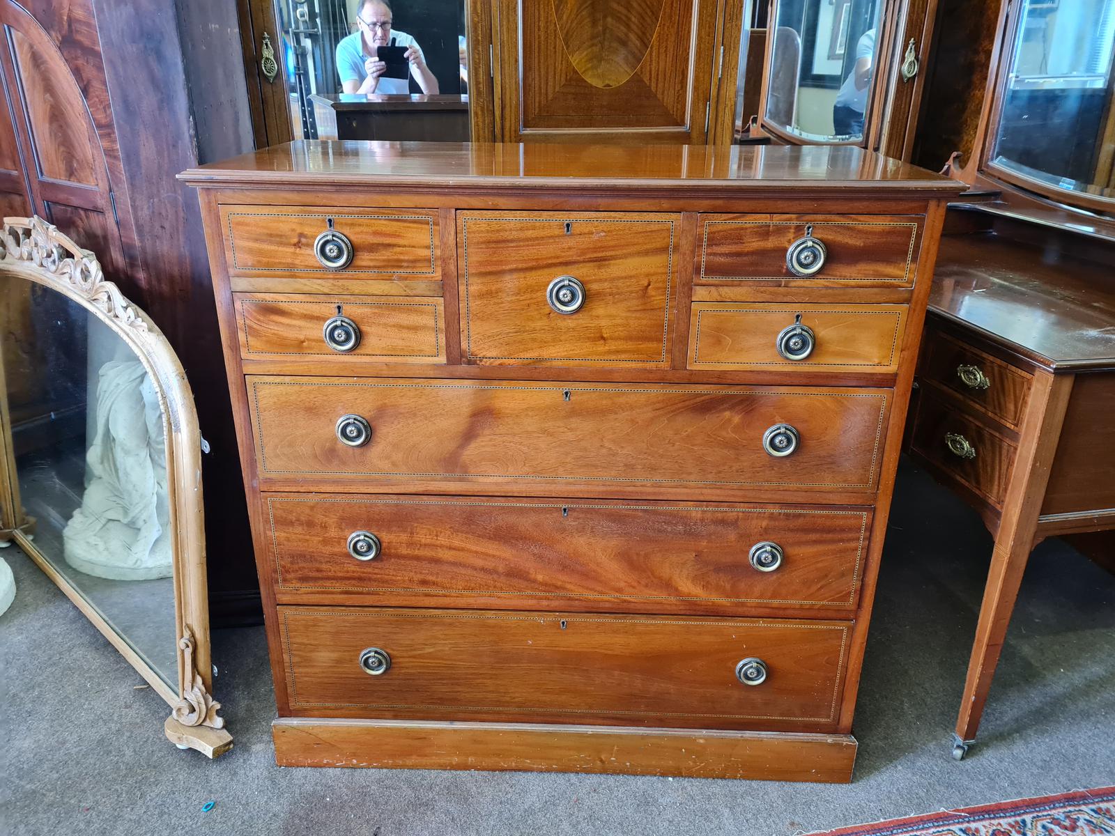 Superb Antique Edwardian Chest of Drawers (1 of 7) Superb Antique Edwardian Chest of Drawers (1 of 7)
