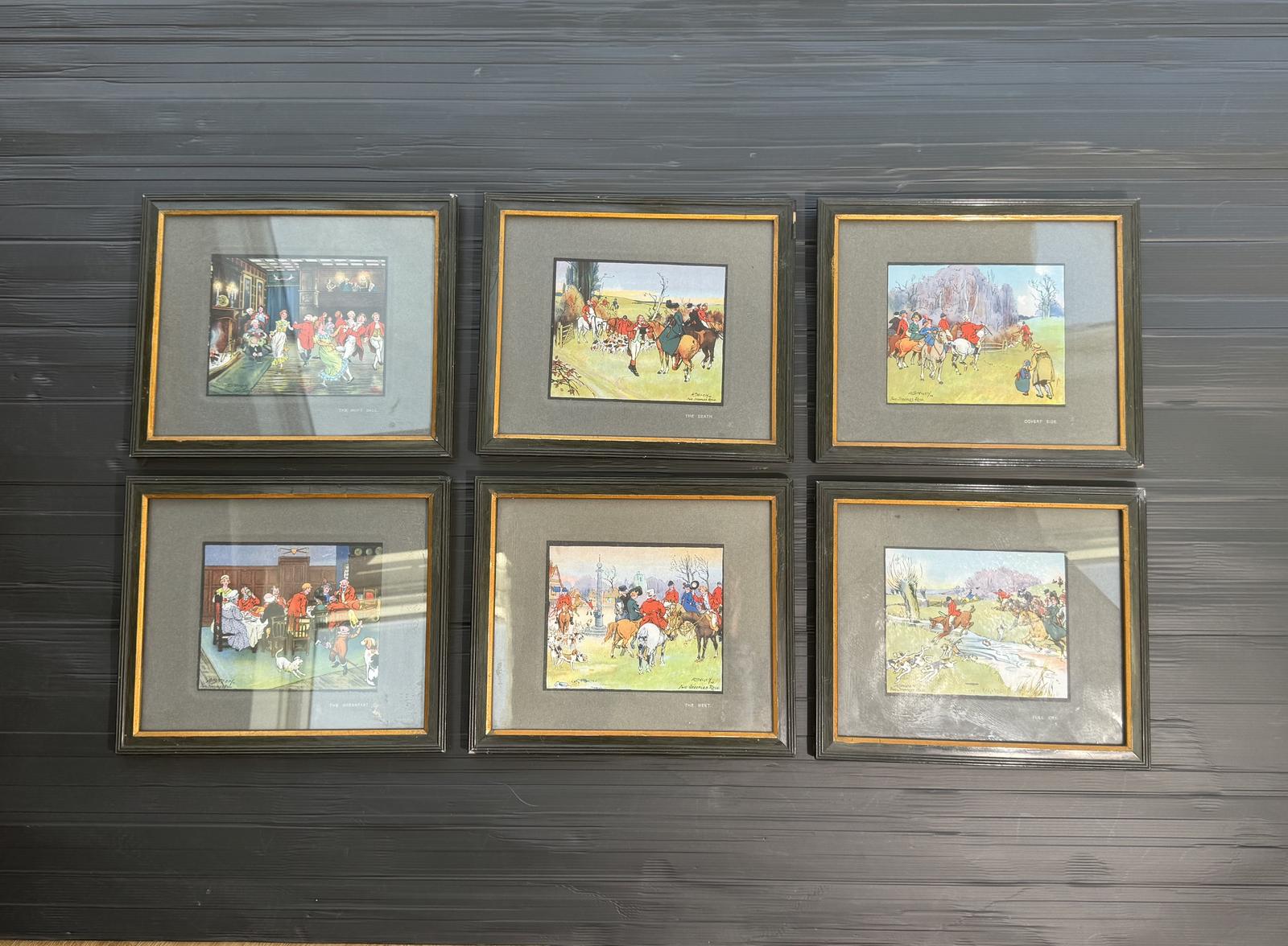 Hunting Prints by R O Allen (1 of 8)