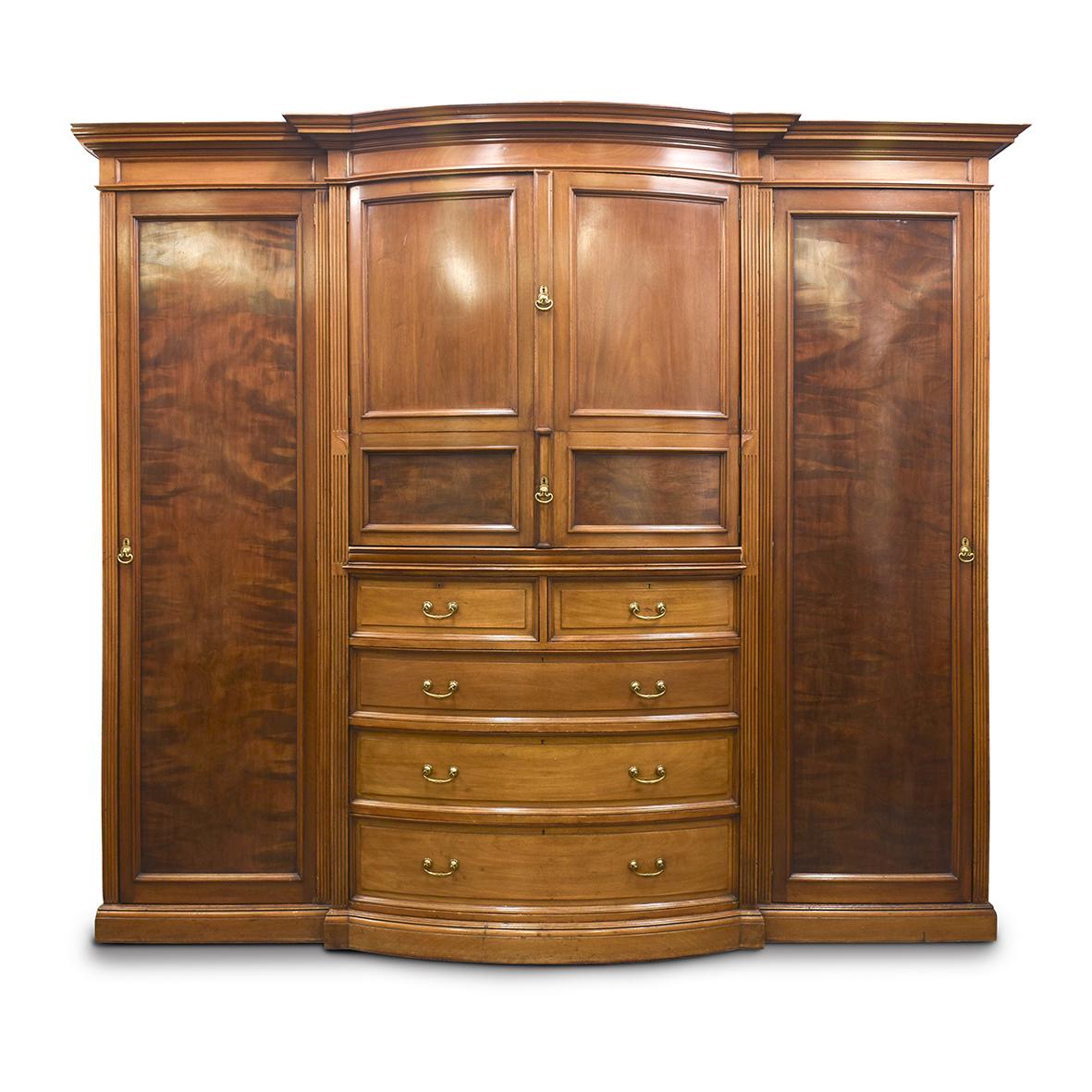 Monumental Georgian Style Combination Wardrobe (1 of 17) Monumental Georgian Style Combination Wardrobe (1 of 17)