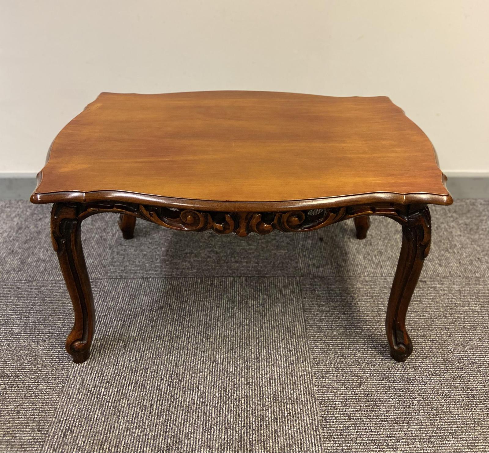 Vintage Side Occasional Coffee Wine Table / Claw Feet Legs Rococo Style Mid Century (1 of 11)