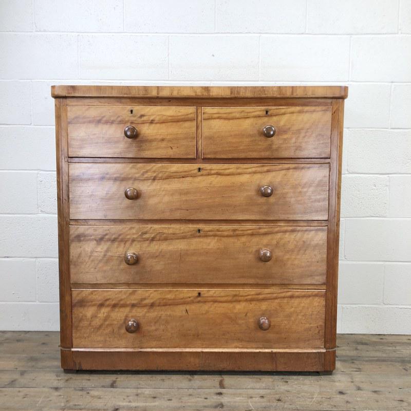 Antique Satinwood Chest of Drawers (1 of 10) Antique Satinwood Chest of Drawers (1 of 10)