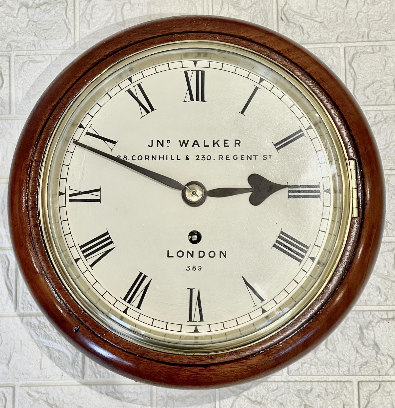 John Walker Clock, Early Small Lovely Fusee (1 of 12)