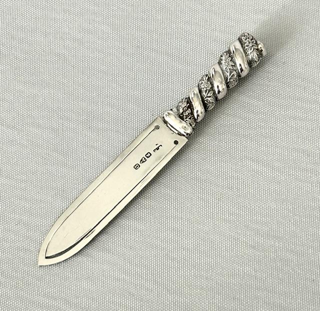 Rare Victorian Chester Silver Novelty Bookmark (1 of 4) Rare Victorian Chester Silver Novelty Bookmark (1 of 4)