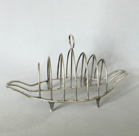 Superb Large Silver George V Toast Rack (1 of 8)