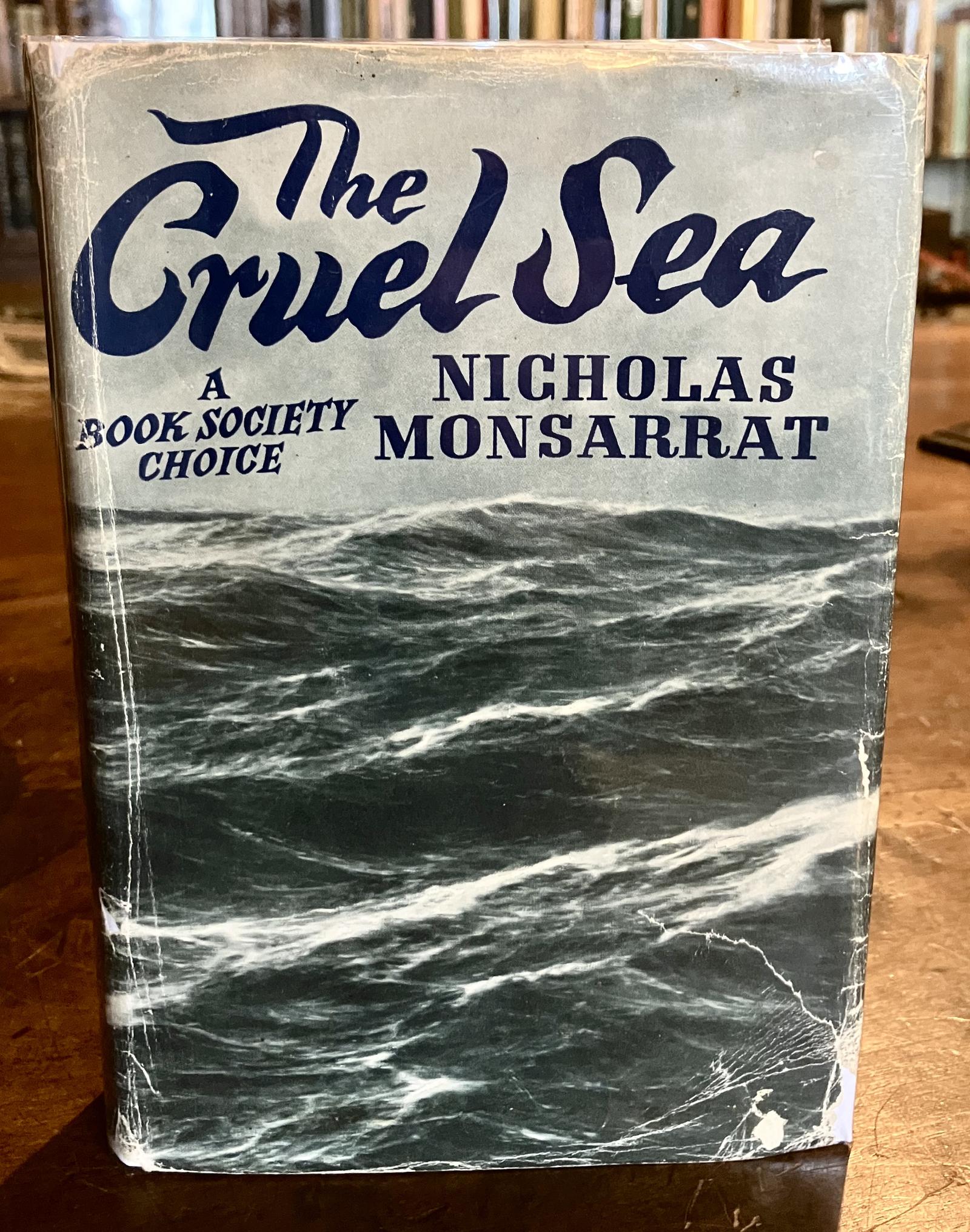 1951 The Cruel Sea by Nicholas Monsarrat First Edition Novel + Dust Jacket (1 of 5)