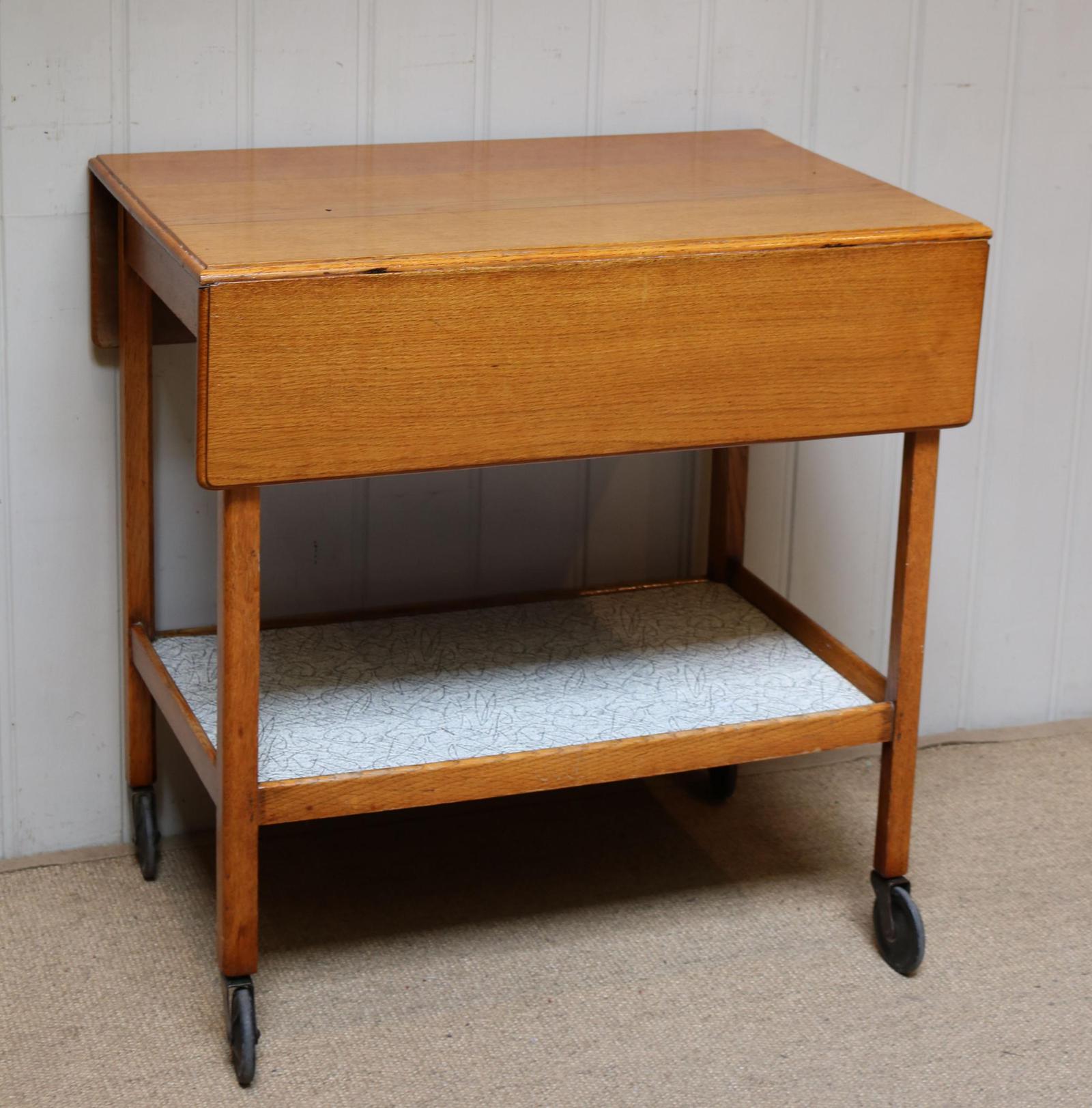 Light Oak Drinks Trolley (1 of 10)