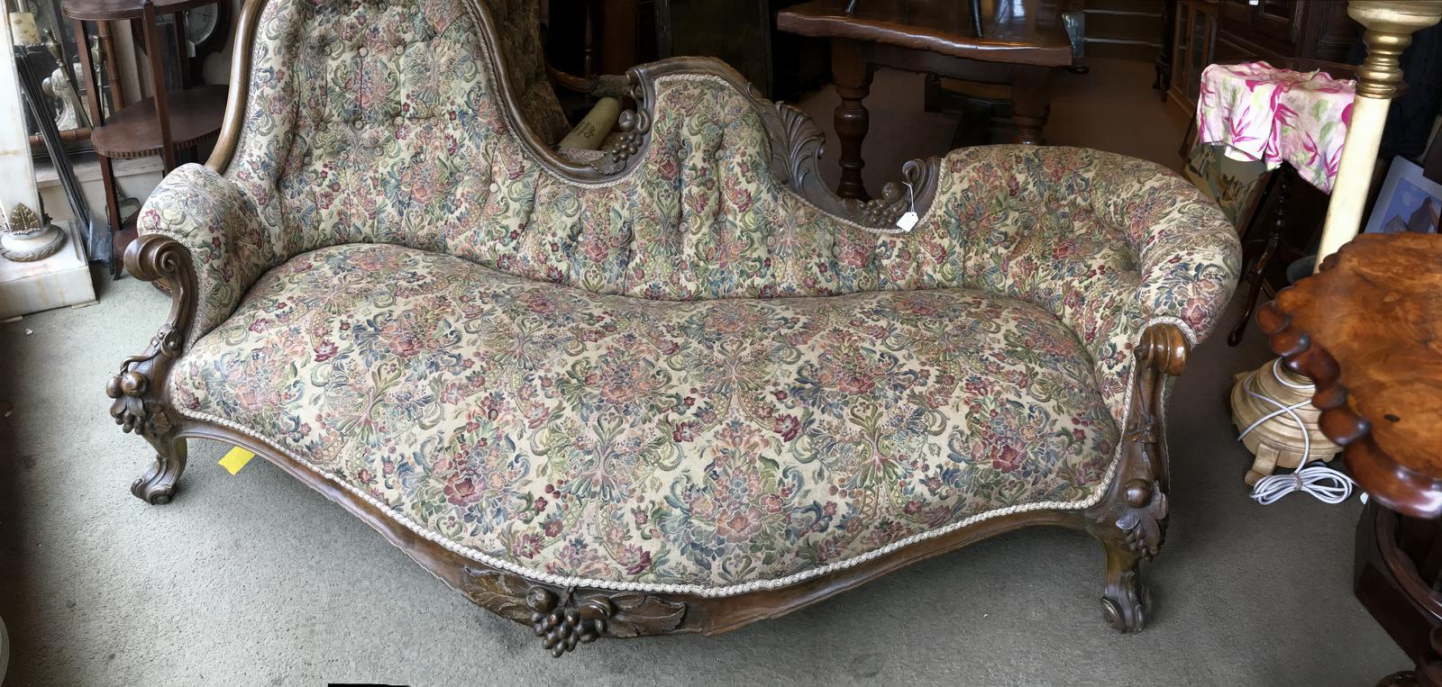 Ornately Carved Victorian Sofa (1 of 1) Ornately Carved Victorian Sofa (1 of 1)