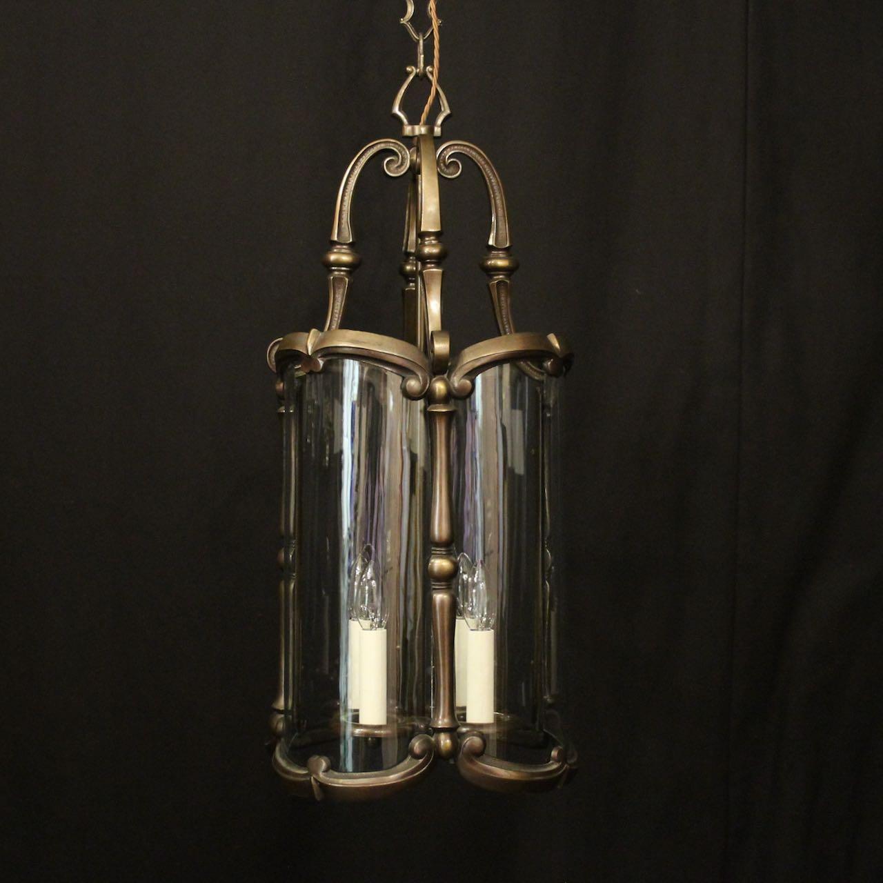 French Bronze 4 Light Antique Lantern (1 of 10)