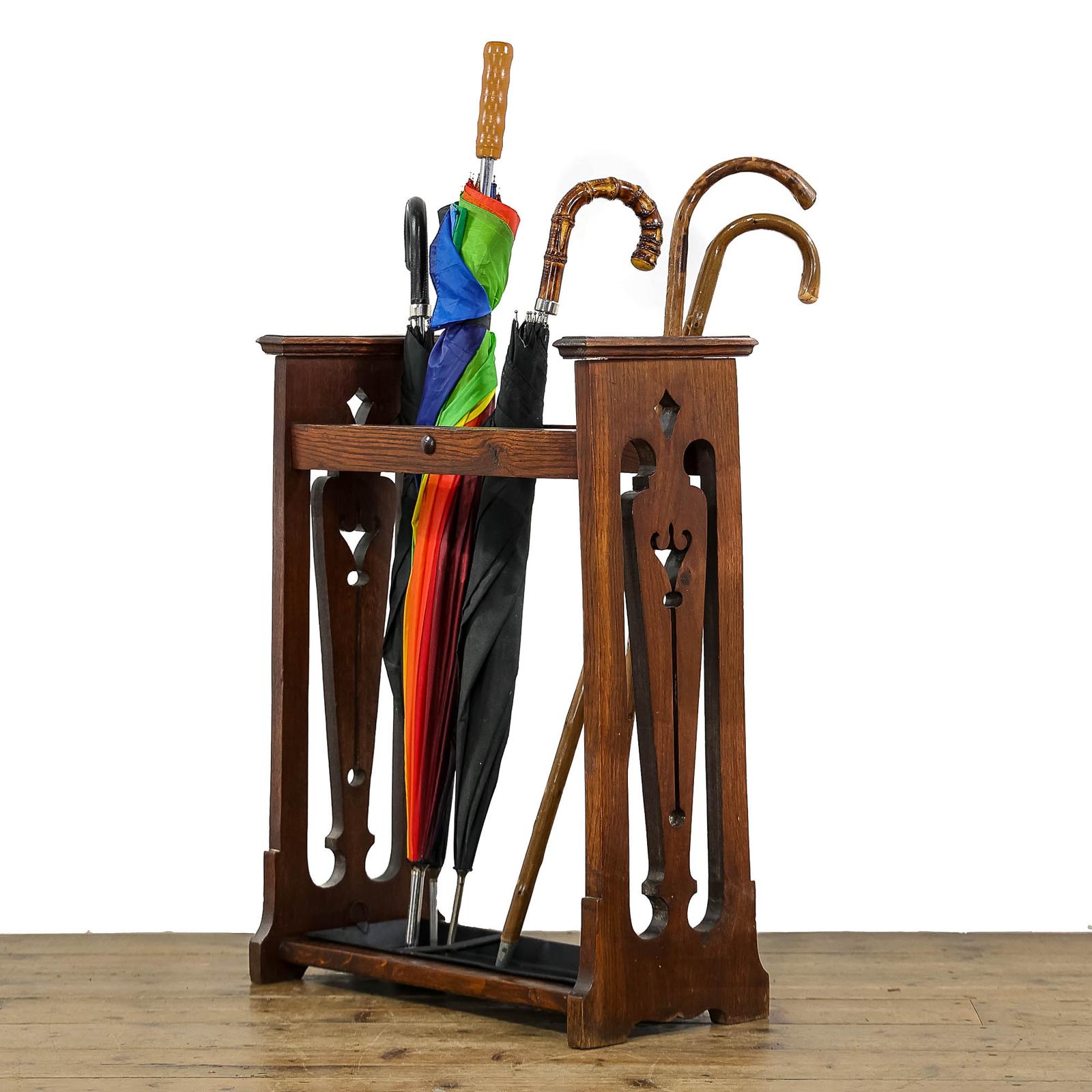 Antique Oak Arts & Crafts Umbrella Stand (1 of 7) Antique Oak Arts & Crafts Umbrella Stand (1 of 7)