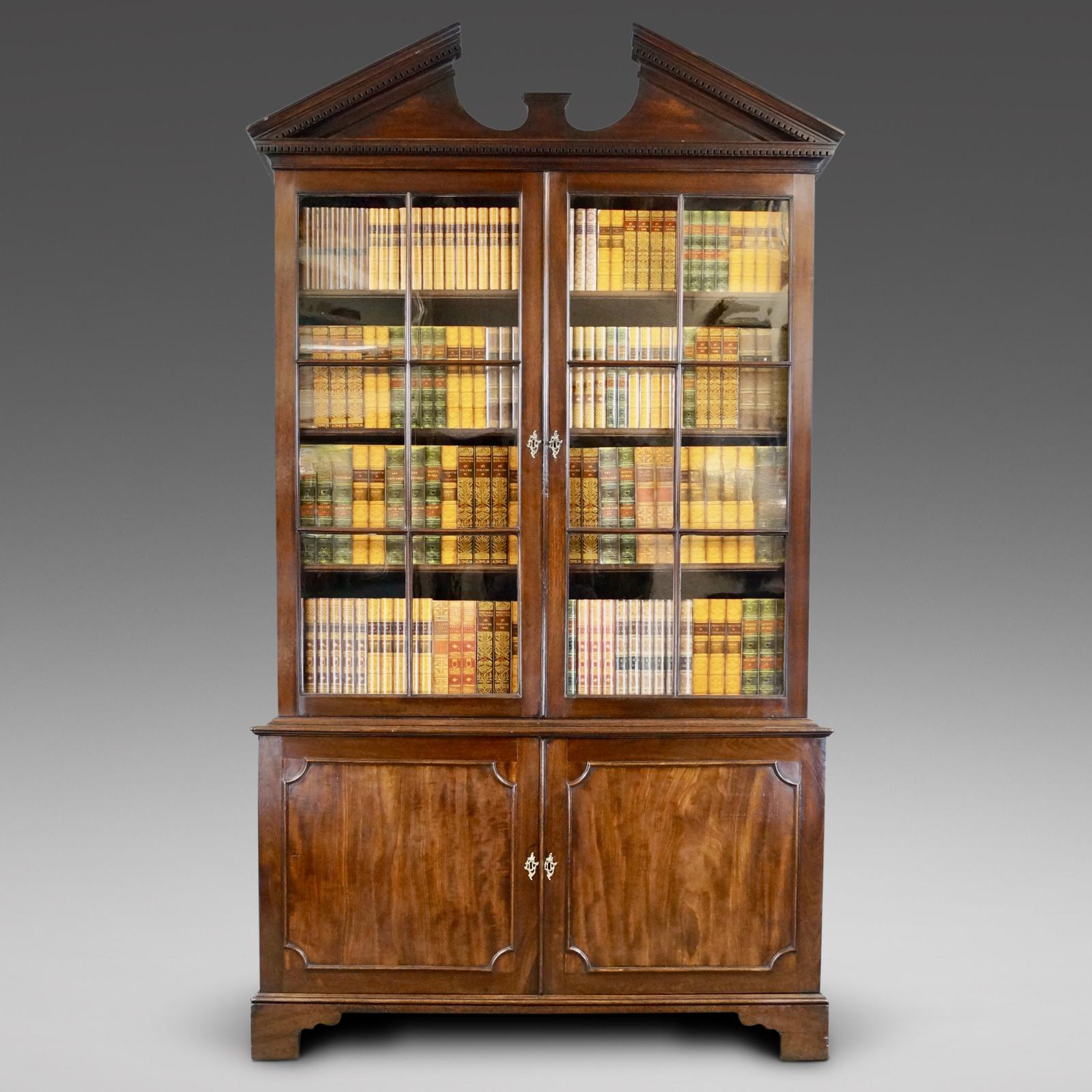 Fine George II Mahogany Library Bookcase (1 of 3)