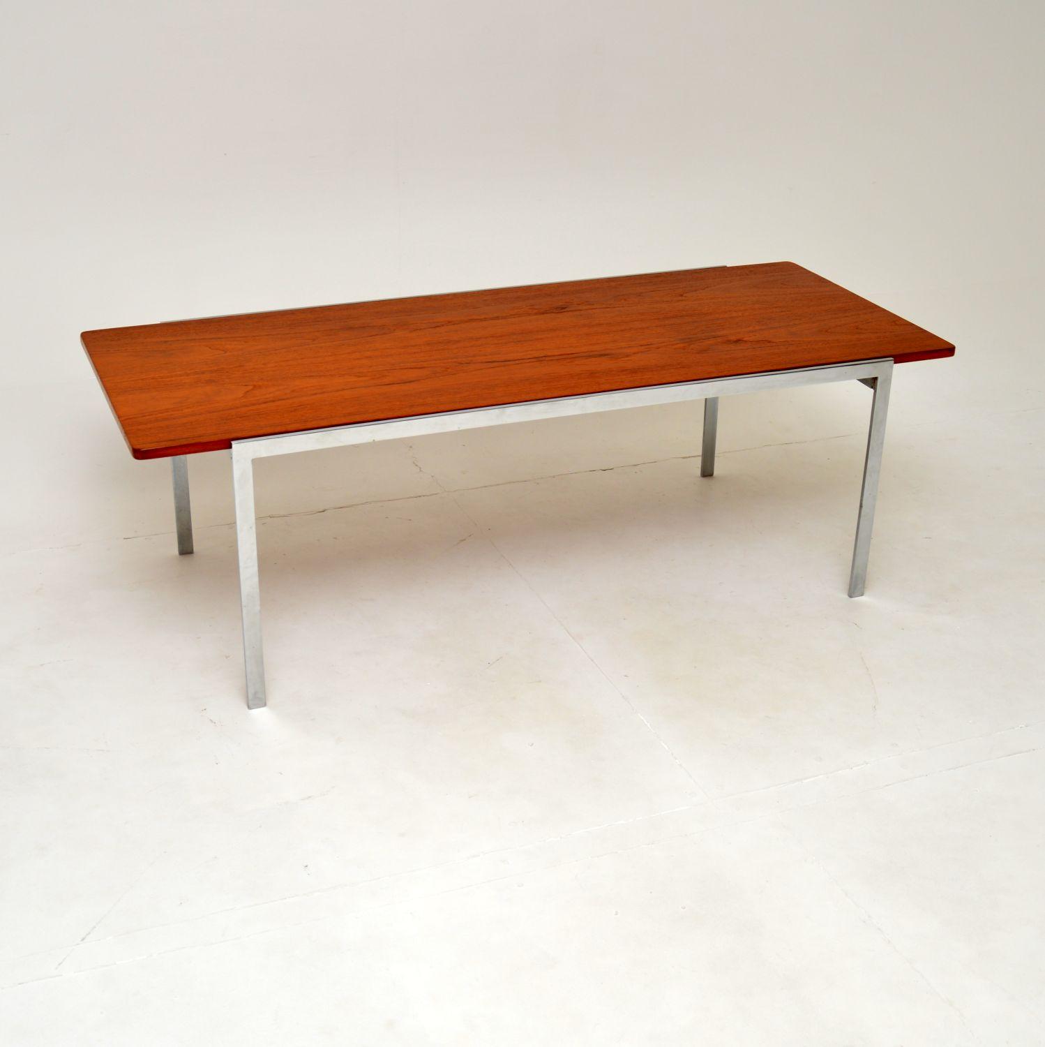Danish Vintage Teak & Chrome Coffee Table by Arne Jacobsen (1 of 9) Danish Vintage Teak & Chrome Coffee Table by Arne Jacobsen (1 of 9)
