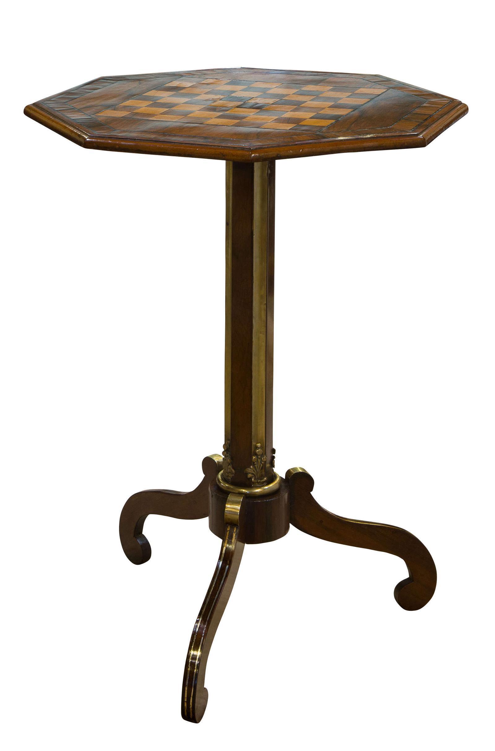 Rosewood Chess Table (1 of 1)