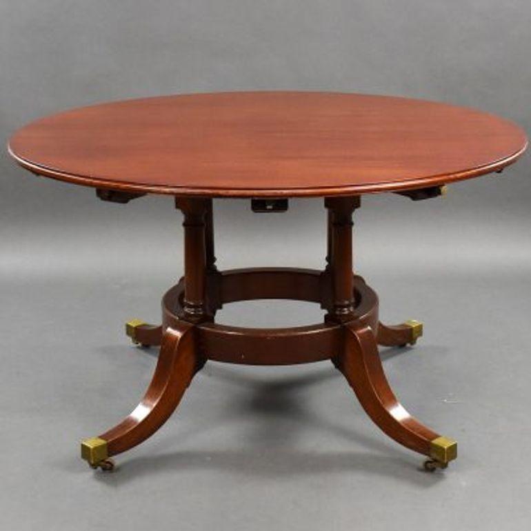 Circular Mahogany Extending Table (1 of 13) Circular Mahogany Extending Table (1 of 13)