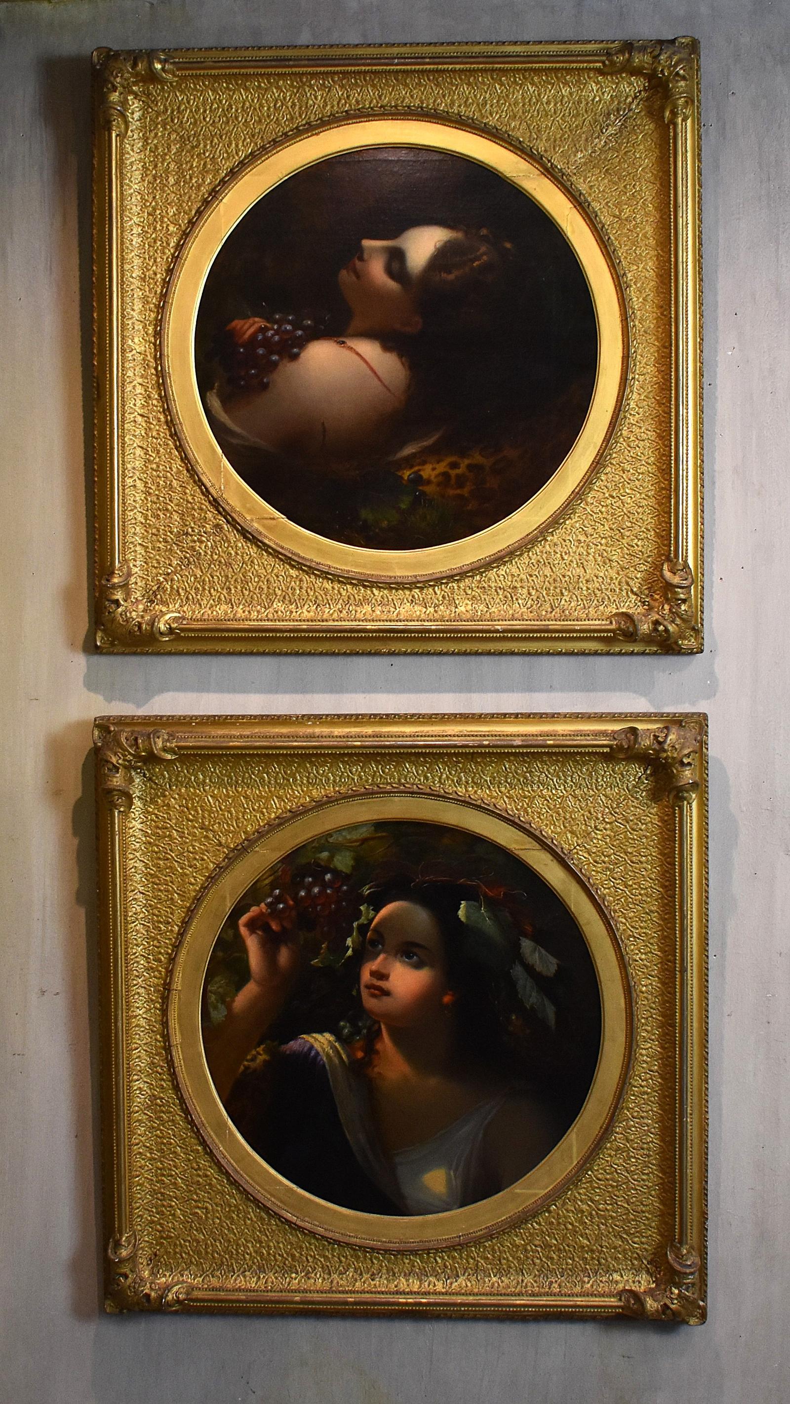 Superb Pair of Oil Paintings by Theodore Jensen (1816-1894) (1 of 11) Superb Pair of Oil Paintings by Theodore Jensen (1816-1894) (1 of 11)