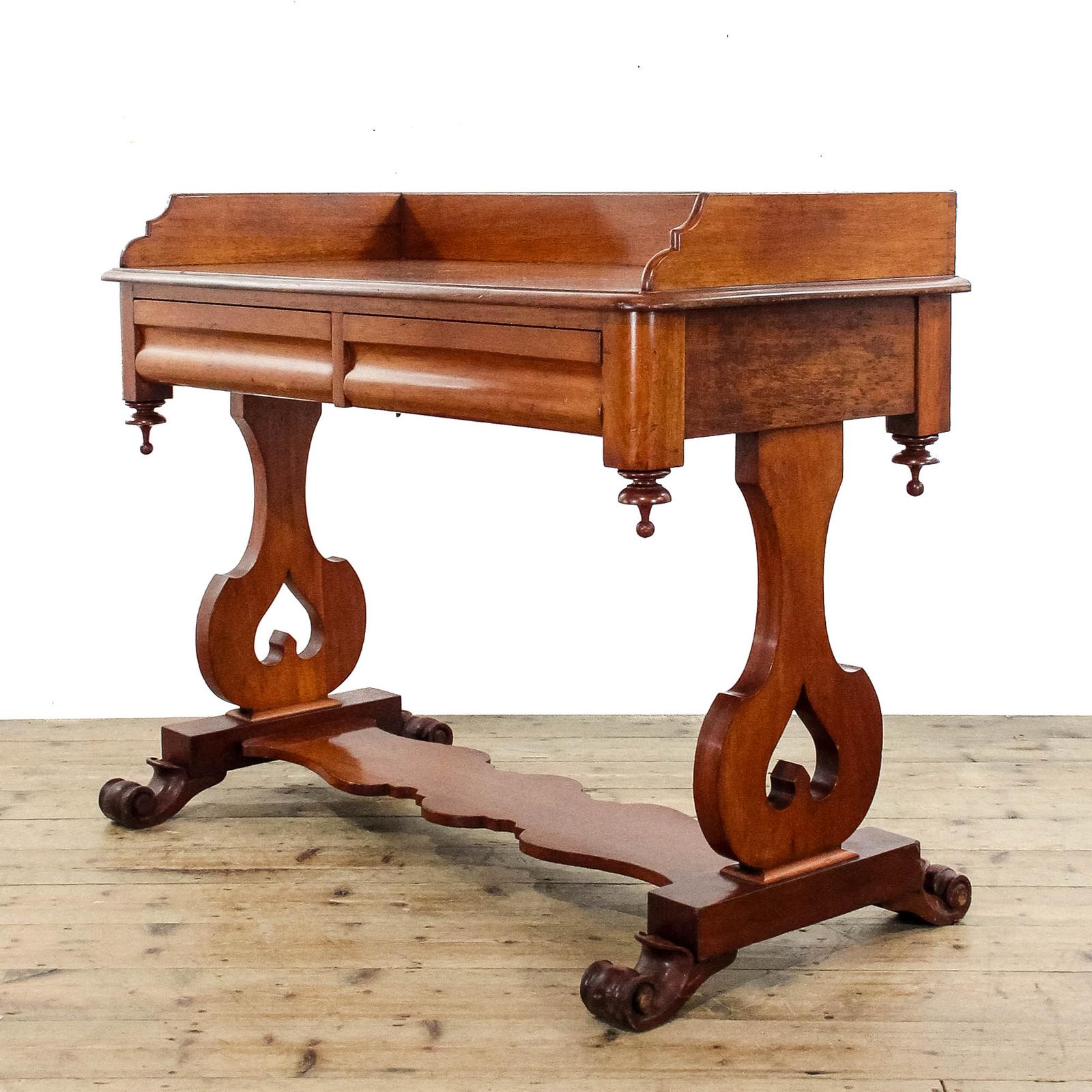 Antique Victorian Mahogany Side Table (1 of 11)