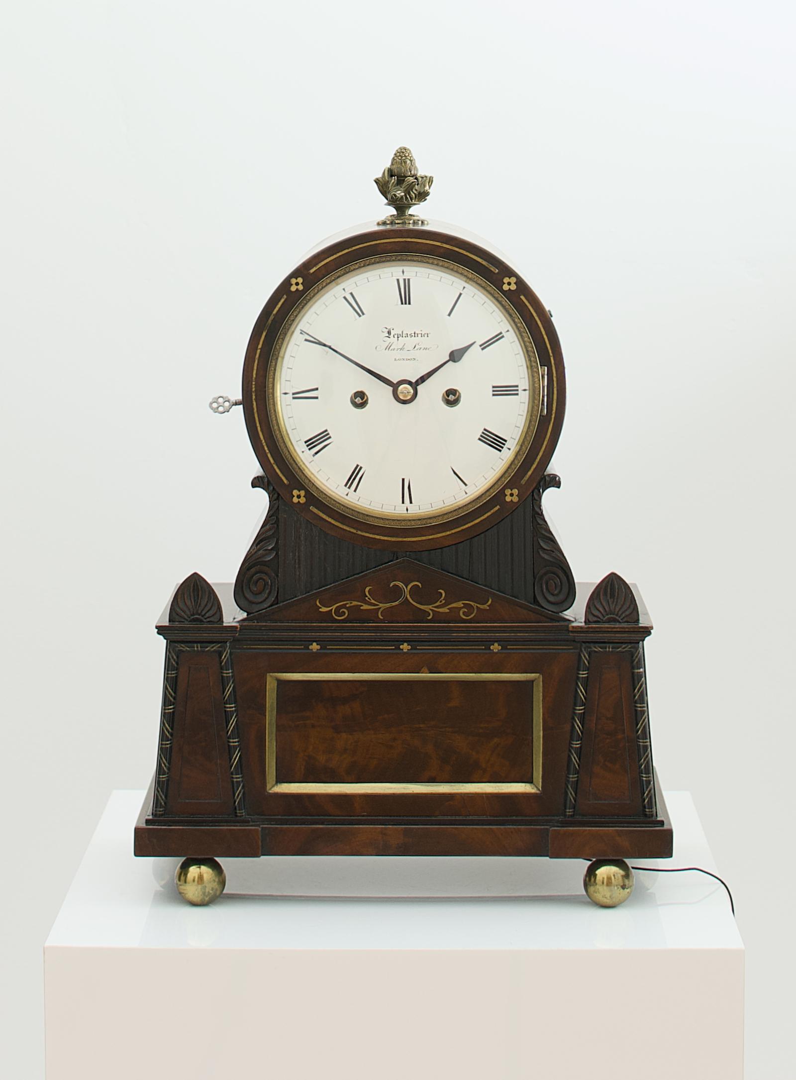 A Regency Bracket Clock By Leplastrier of London (1 of 9)
