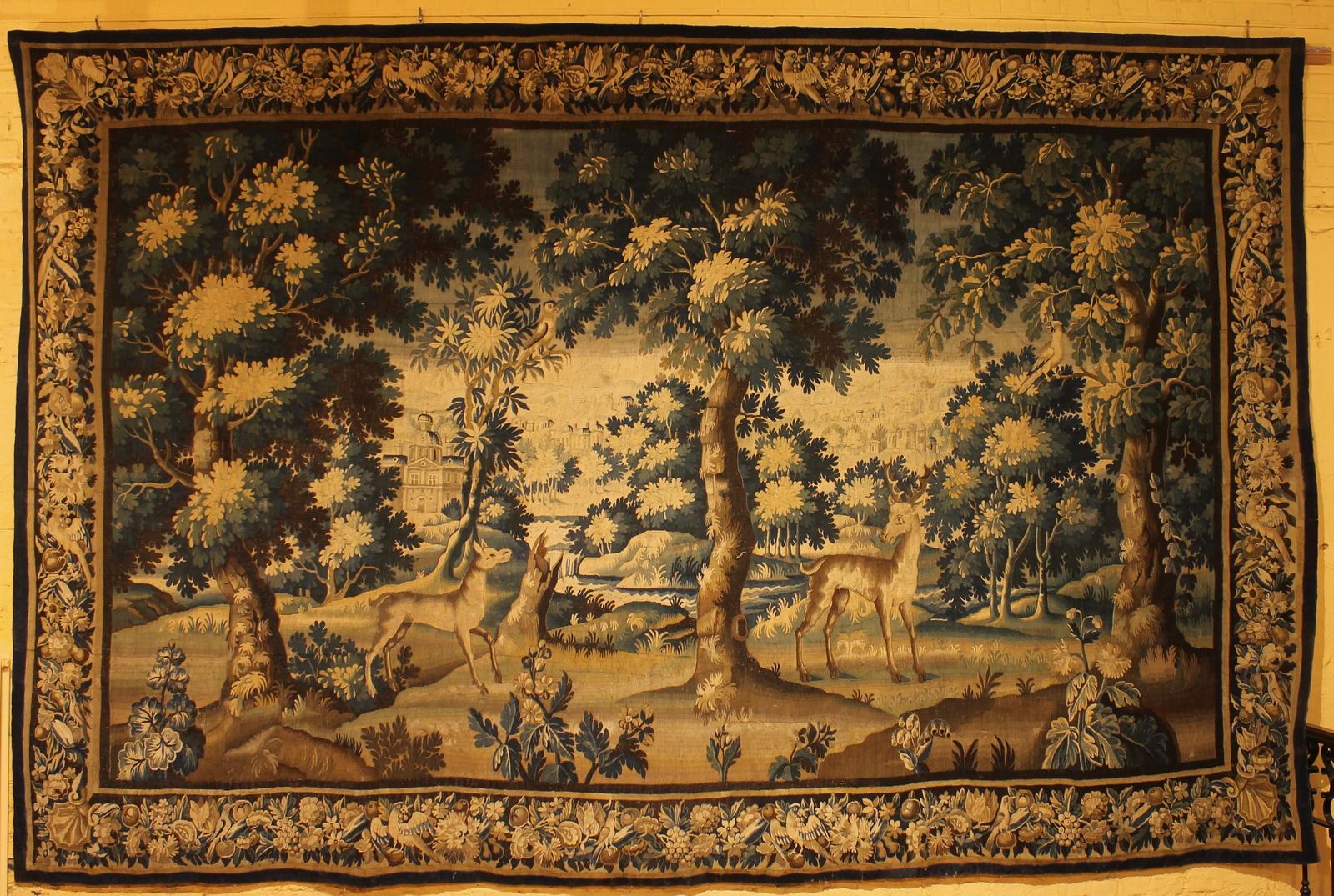 Verdure Tapestry From Flanders - 17th Century (1 of 12)