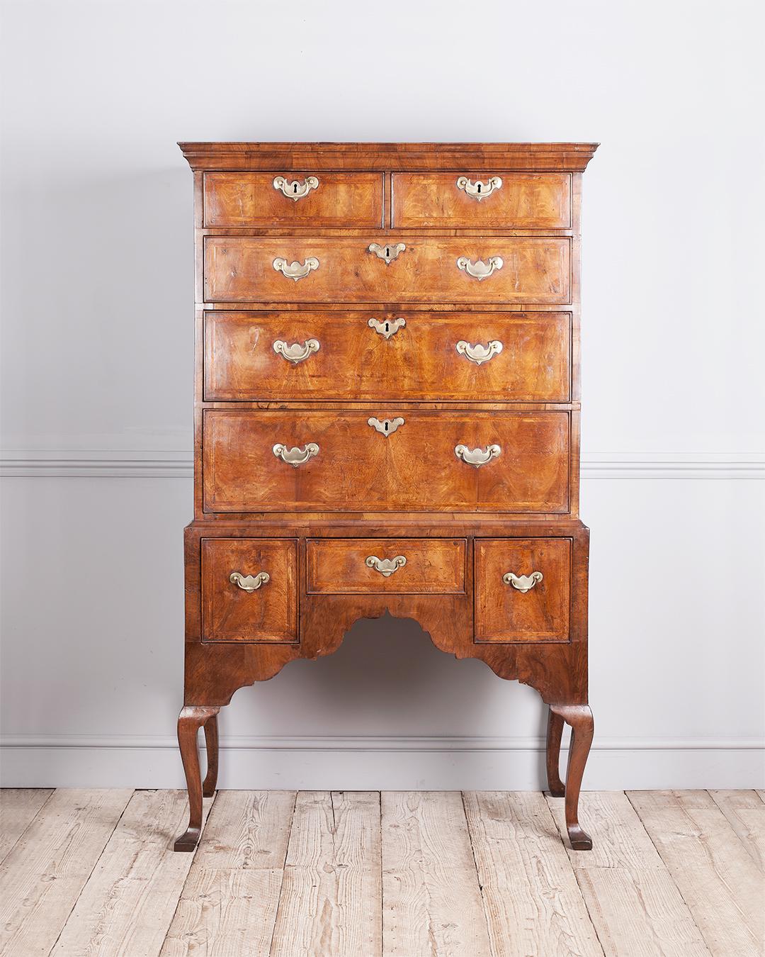 Superb George II Walnut Chest on Stand (1 of 4) Superb George II Walnut Chest on Stand (1 of 4)