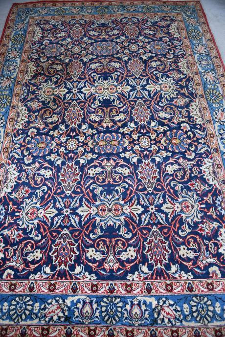 Vintage Persian Eastern Qum Rug (1 of 13)