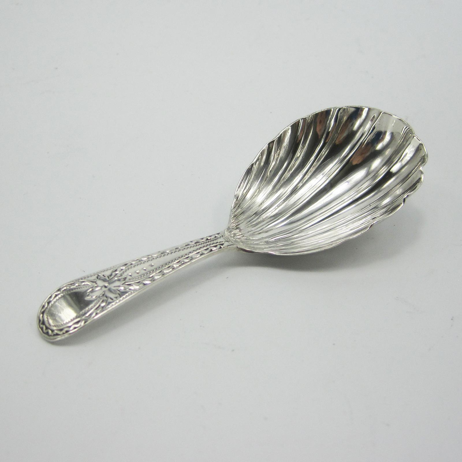 Georgian Peter, Ann & William Bateman Silver Tea Caddy Spoon (1 of 4) Georgian Peter, Ann & William Bateman Silver Tea Caddy Spoon (1 of 4)