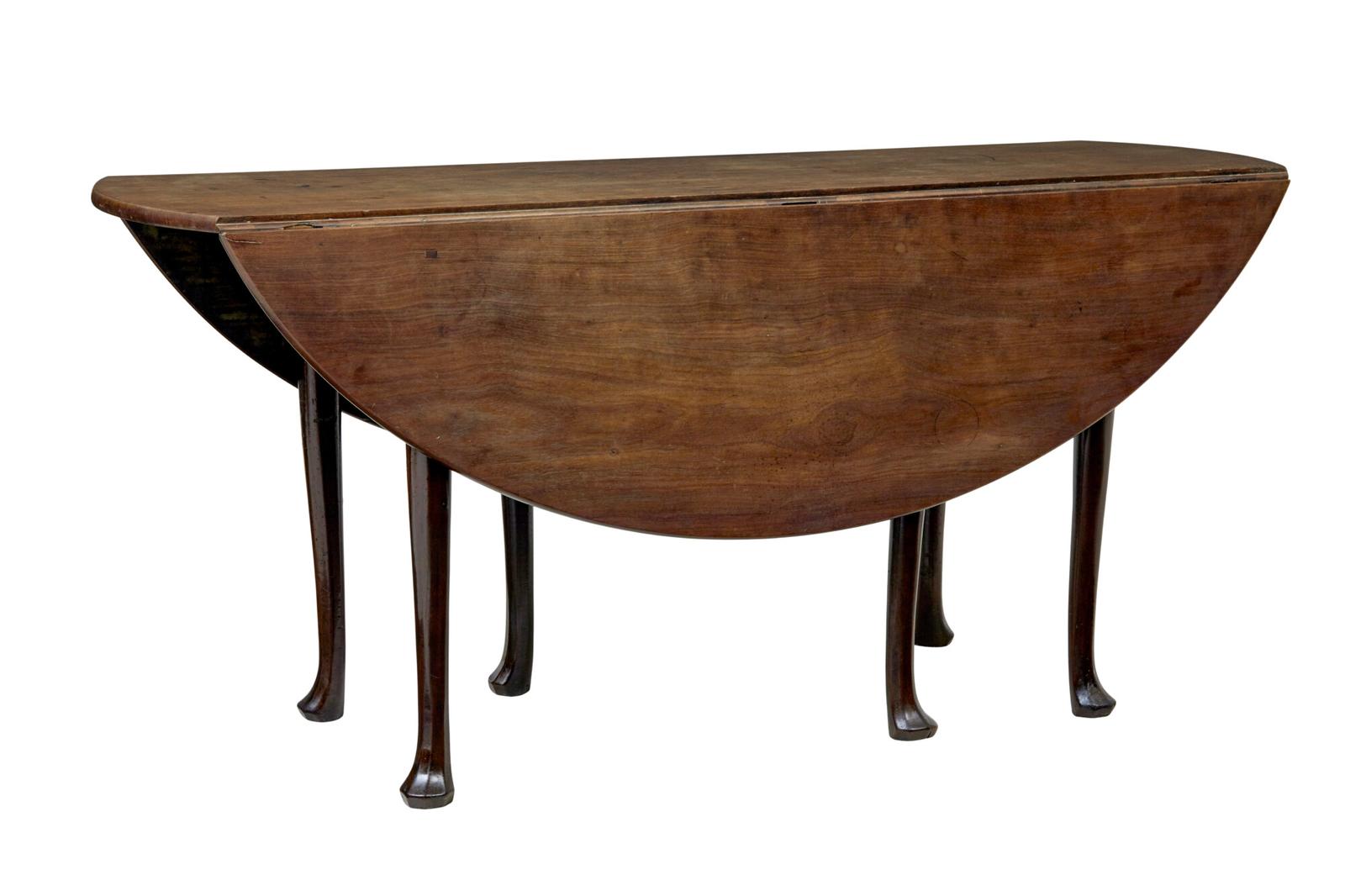 18th Century Chippendale Period Gateleg Dining Table (1 of 11)