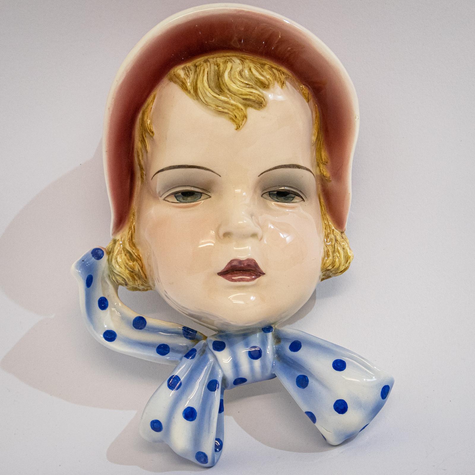 Fabulous Goldscheider Shirley Temple Mask (1 of 8)