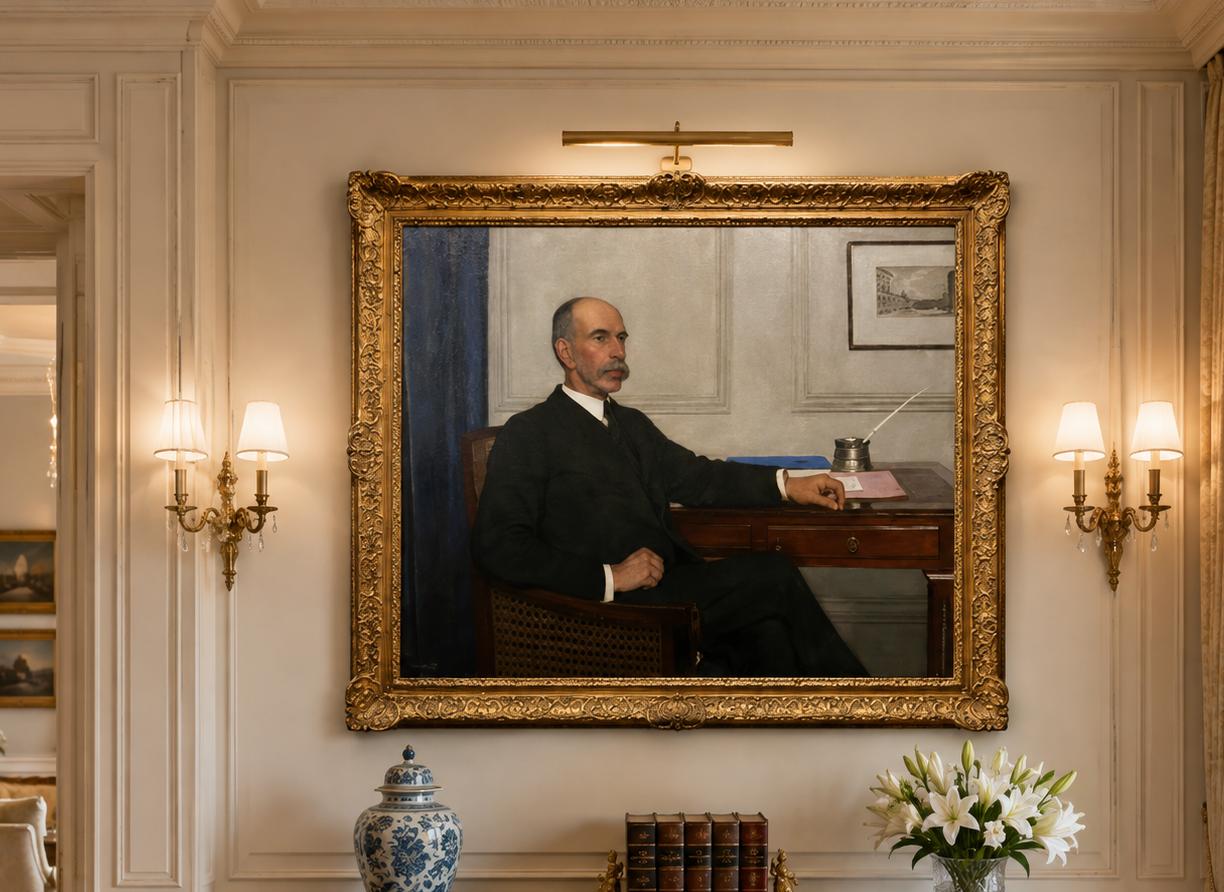 Huge Historical Portrait Oil Painting Newlyn School Harold Knight RA (1874-1961) (1 of 11) Huge Historical Portrait Oil Painting Newlyn School Harold Knight RA (1874-1961) (1 of 11)