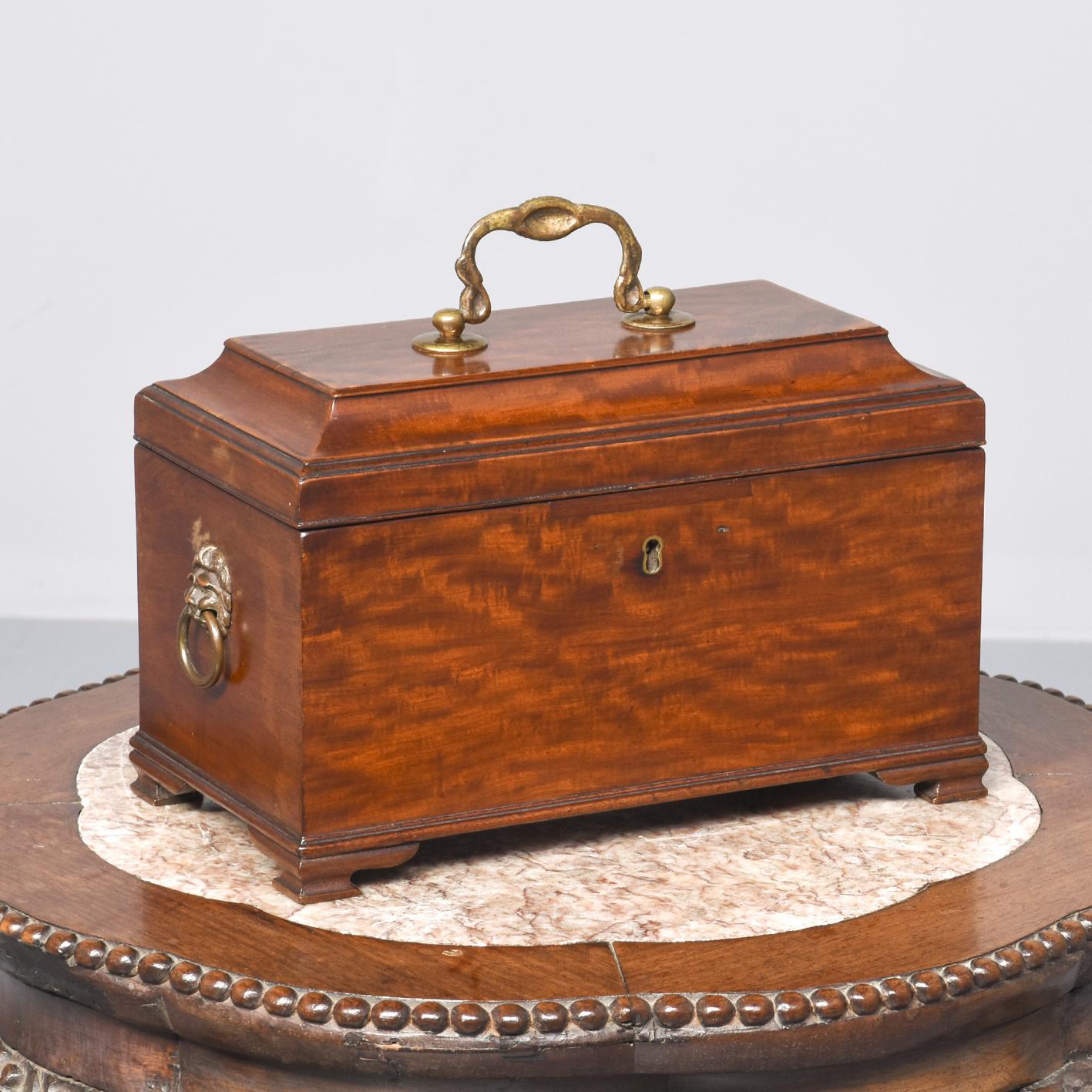 George III Mahogany Tea Caddy (1 of 6) George III Mahogany Tea Caddy (1 of 6)