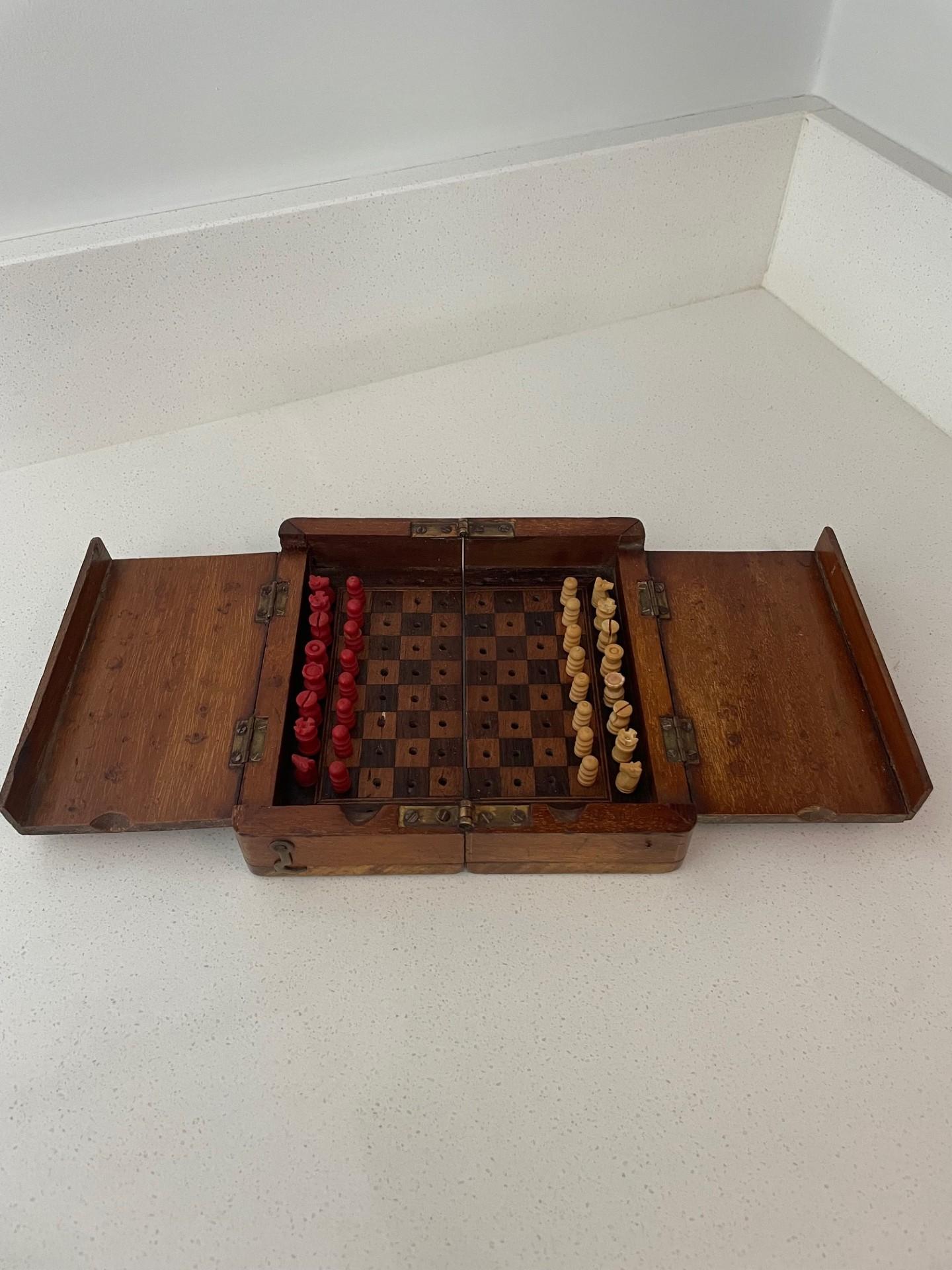 Antique Mahogany Cased Travelling Chest Set (1 of 11) Antique Mahogany Cased Travelling Chest Set (1 of 11)