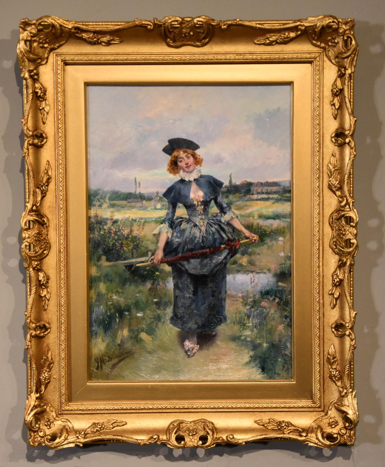 Oil Painting by Jose Miralles Darmanin - Out for a Stroll (1 of 6) Oil Painting by Jose Miralles Darmanin - Out for a Stroll (1 of 6)