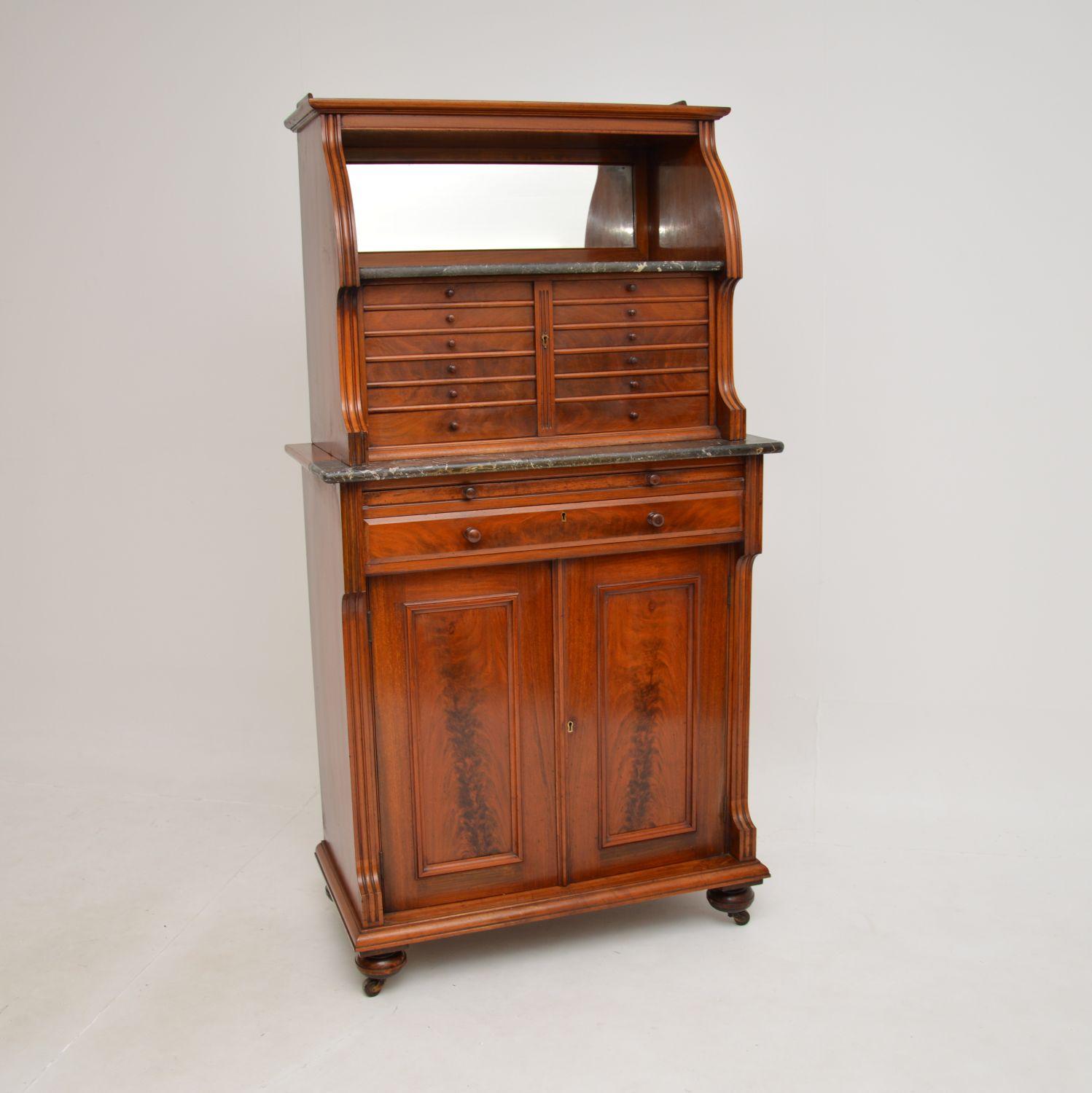 Antique Victorian Mahogany Dentist Cabinet (1 of 12)