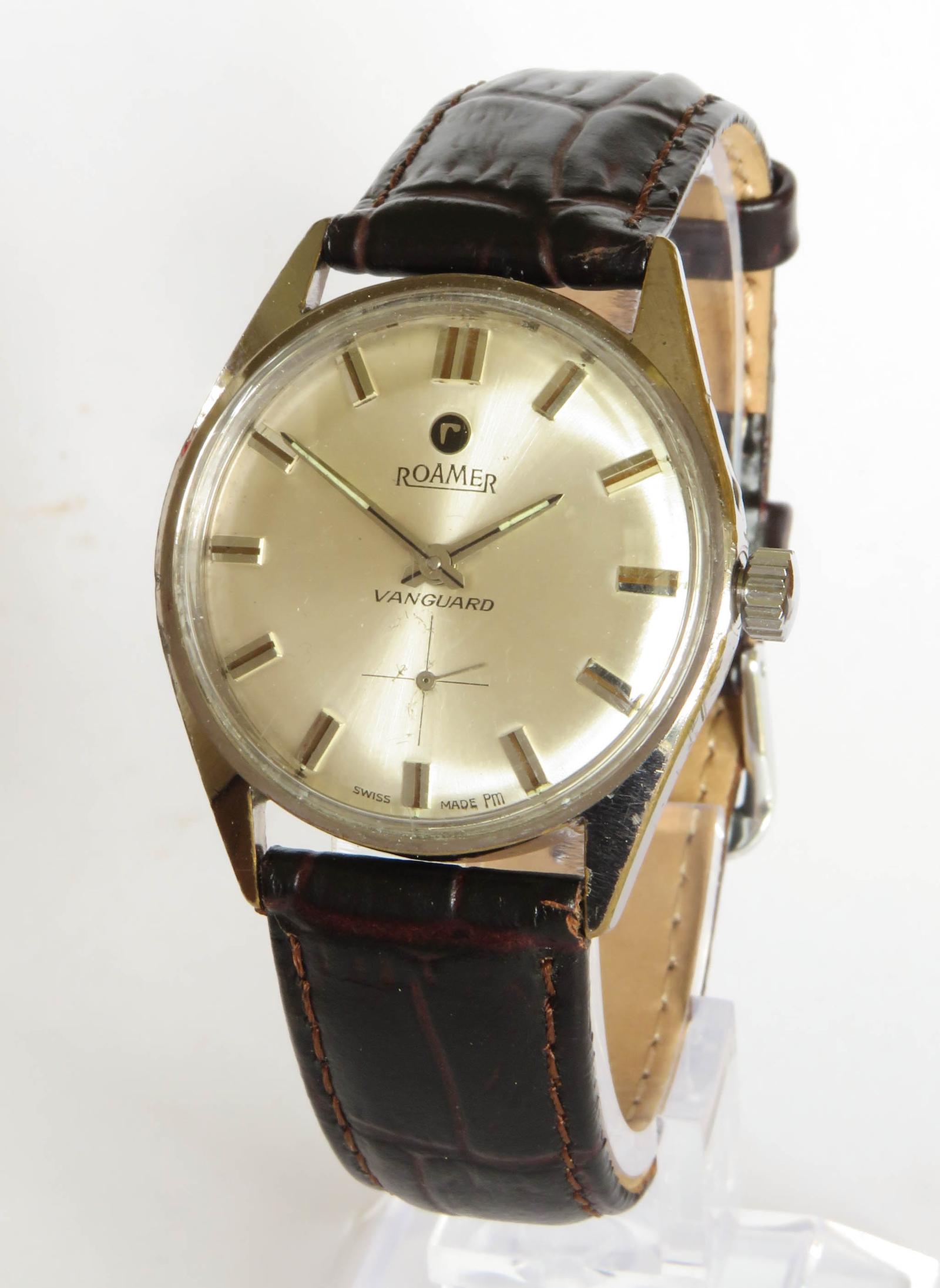 Watch: Gents 1960s Roamer Vanguard Wrist Watch (1 of 5) Watch: Gents 1960s Roamer Vanguard Wrist Watch (1 of 5)