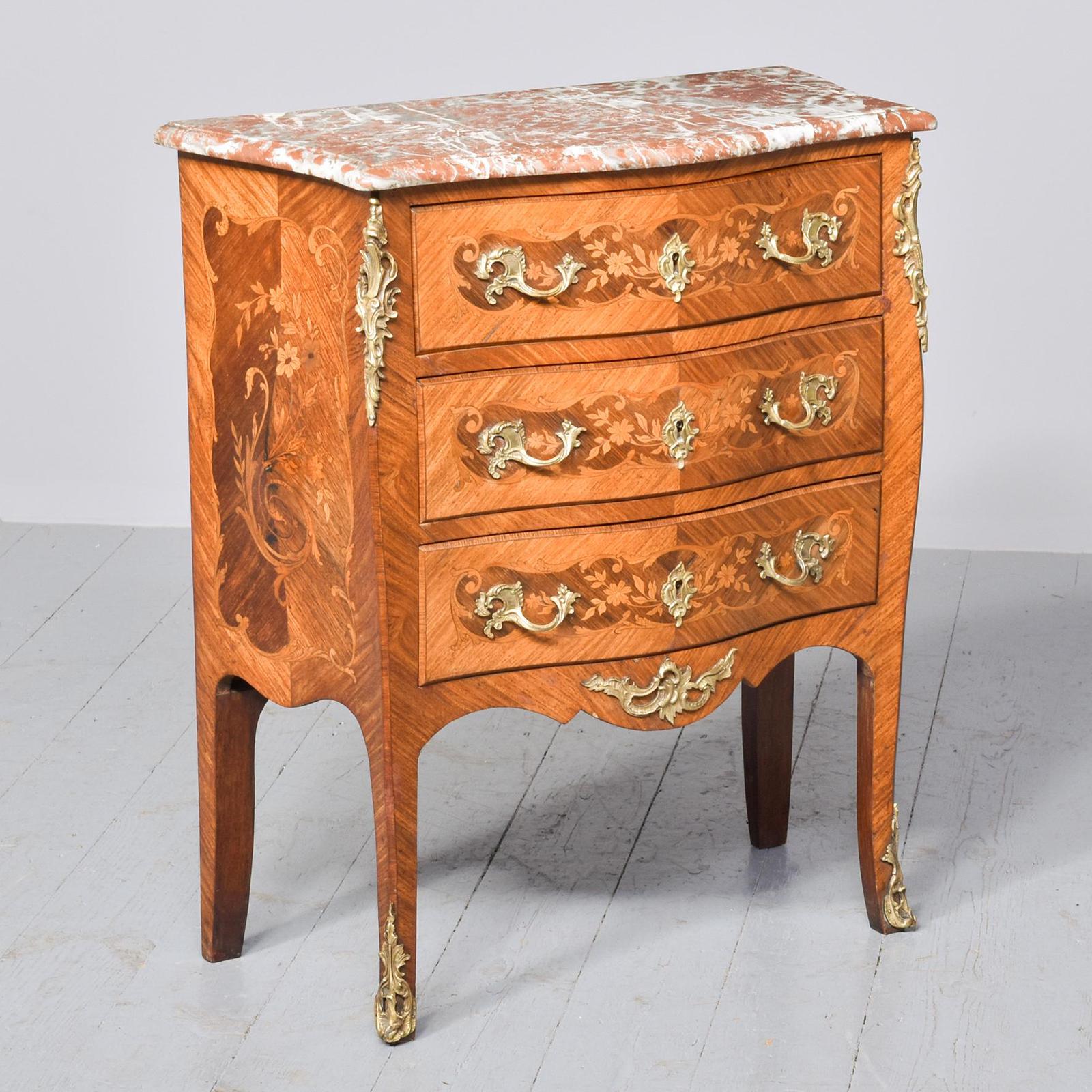 French Marble Topped Commode (1 of 10)