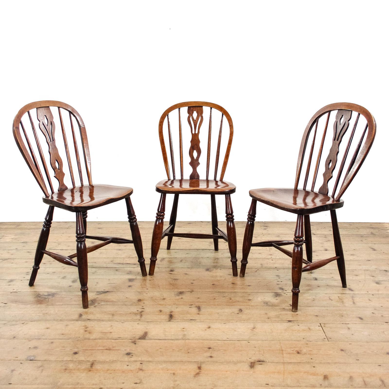 Set of Three Antique Georgian Windsor Chairs (1 of 9) Set of Three Antique Georgian Windsor Chairs (1 of 9)