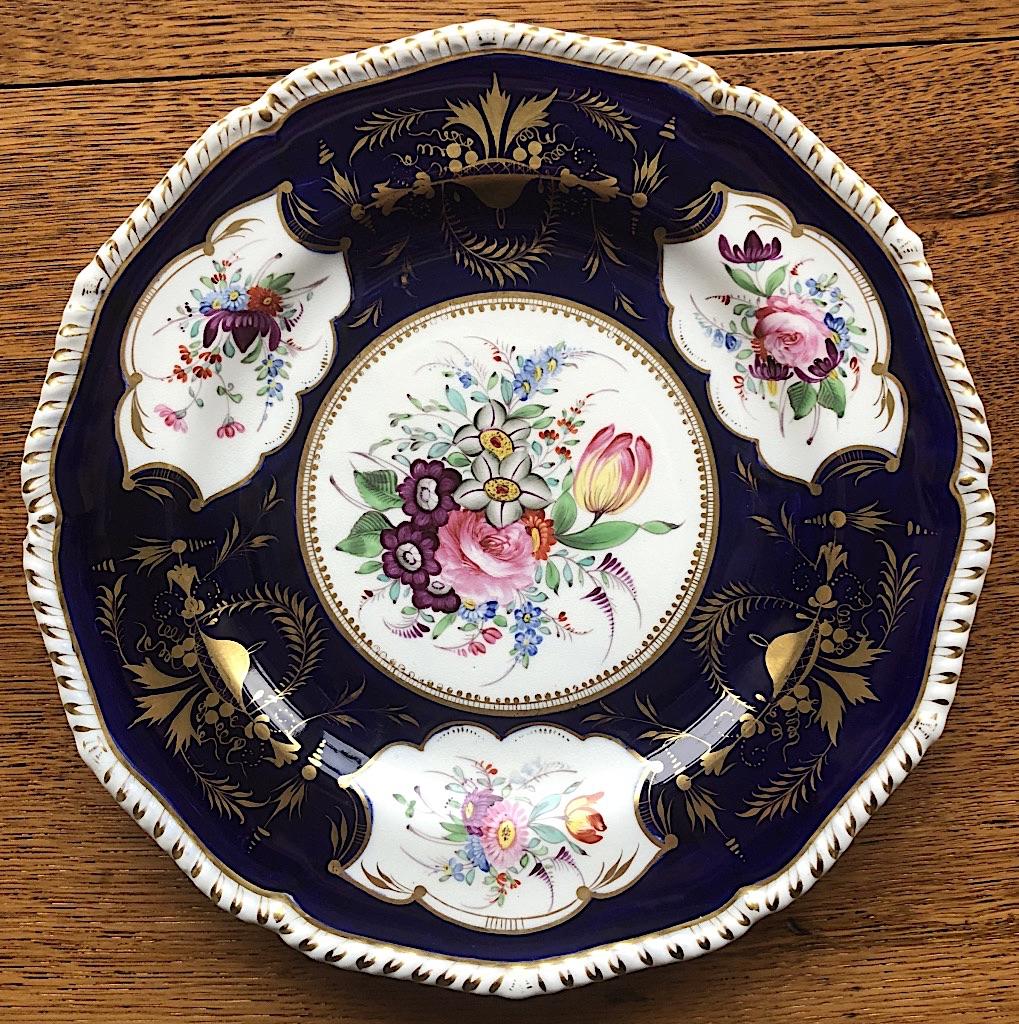 Bloor Derby Display Plate c.1815 (1 of 5)
